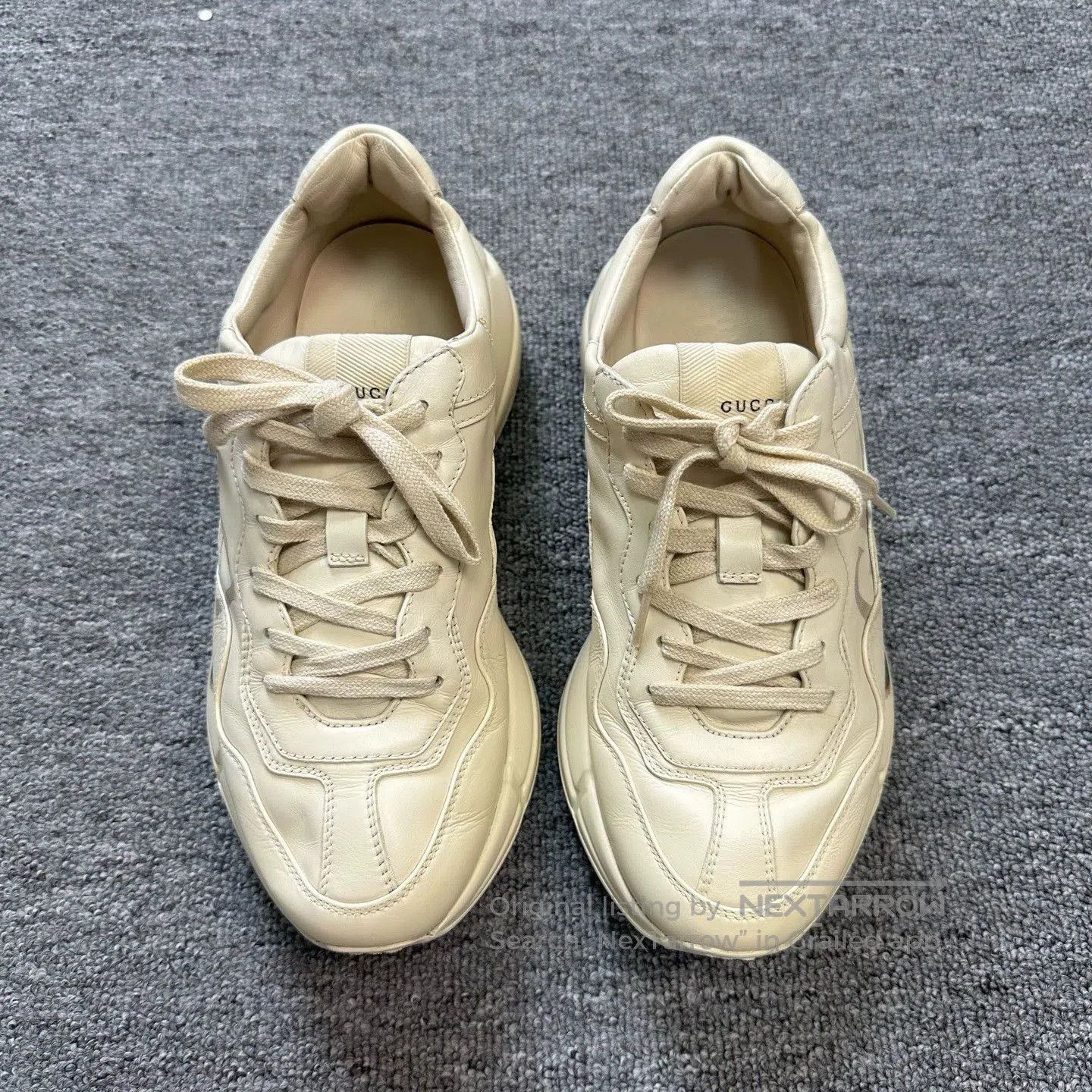 Gucci gucci classic dad sneakers in beige color. Size US 7 / EU 40 - 3 Thumbnail