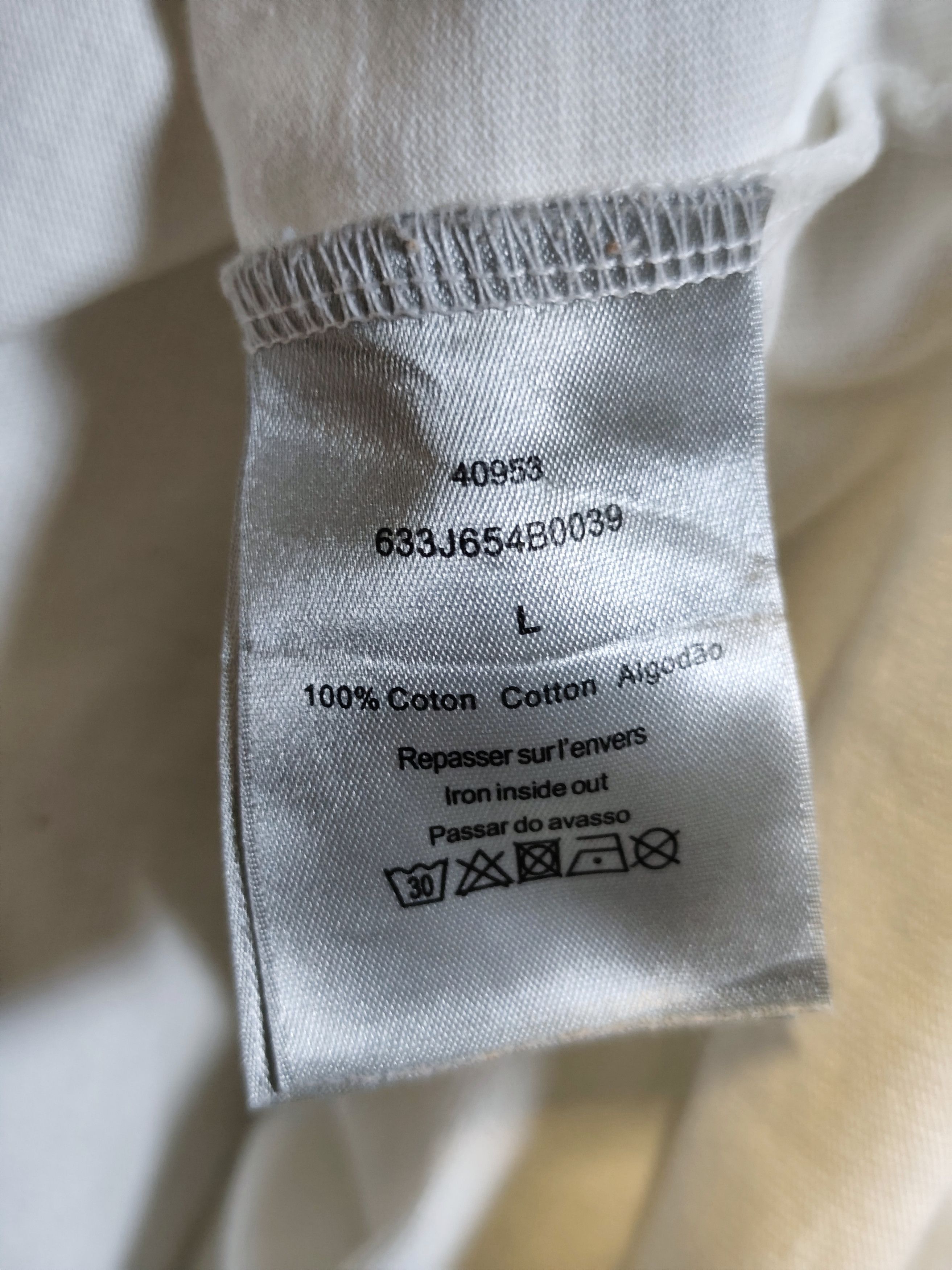Dior Dior x Shawn Stussy Bee White T-Shirt Size US L / EU 52-54 / 3 - 8 Thumbnail