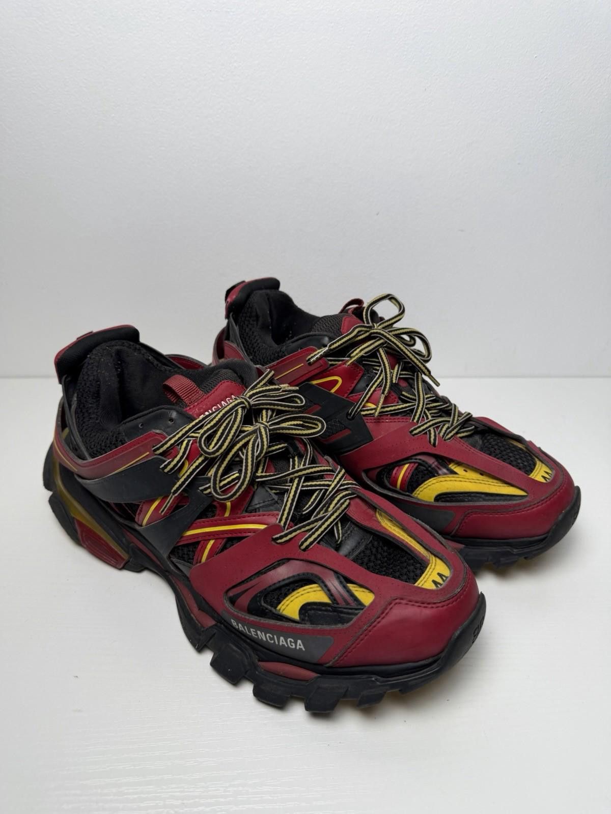 Balenciaga Track Sneakers Red Black Yellow Men’s EU 44 US 11