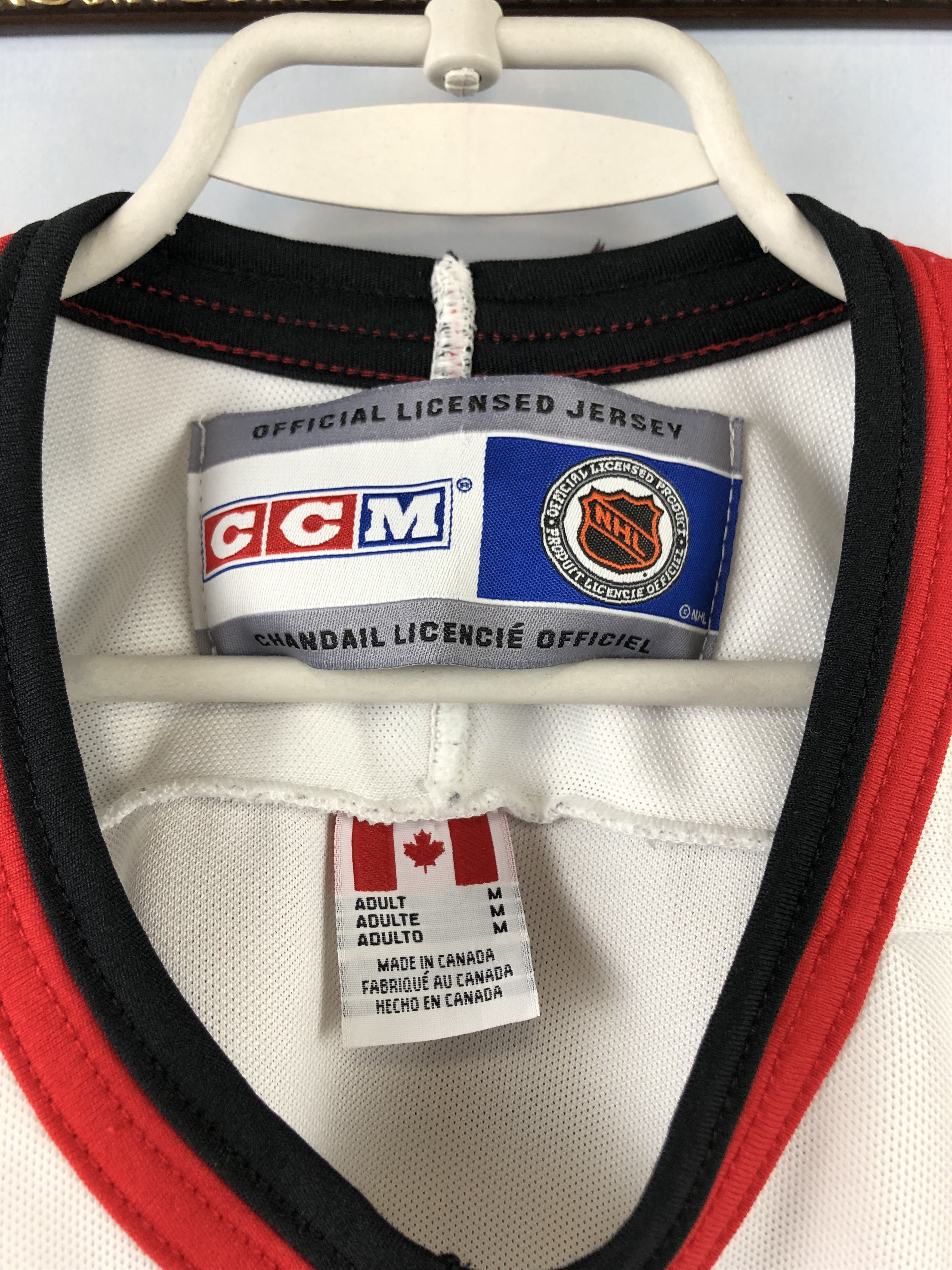 Ccm Vintage 90's Ottawa Senators CCM Jersey NHL Hockey Size US M / EU 48-50 / 2 - 7 Thumbnail