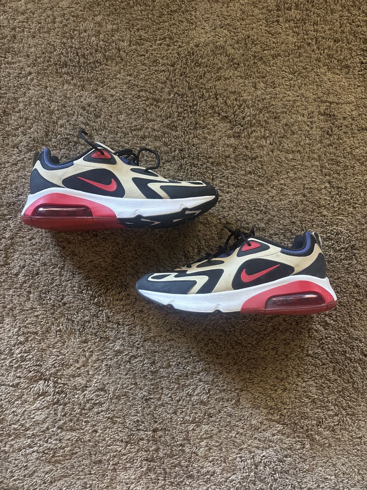 Nike Airmax Nike 200 Red And Black Nike Air Max 200 Team Gold