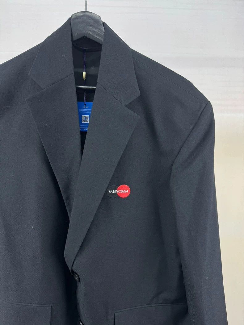 Balenciaga Balenciaga Mastercard suit jacket-2506 Size US S / EU 44-46 / 1 - 3 Thumbnail