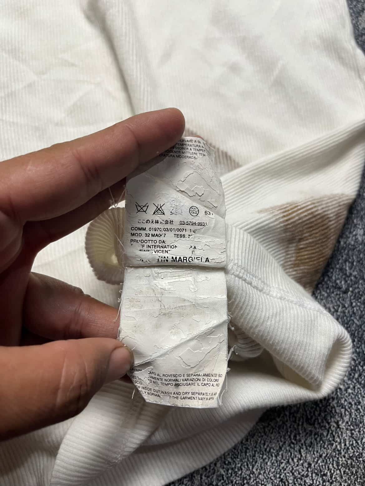 Maison Margiela SS07 Maison Margiela Artisanal iron burn tanktop Size US M / EU 48-50 / 2 - 6 Thumbnail