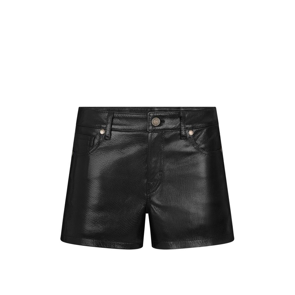 Tom Ford o1loc1c0325 SHL030 Leather Short in Black Size 27" / US 4 / IT 40 - 1 Thumbnail