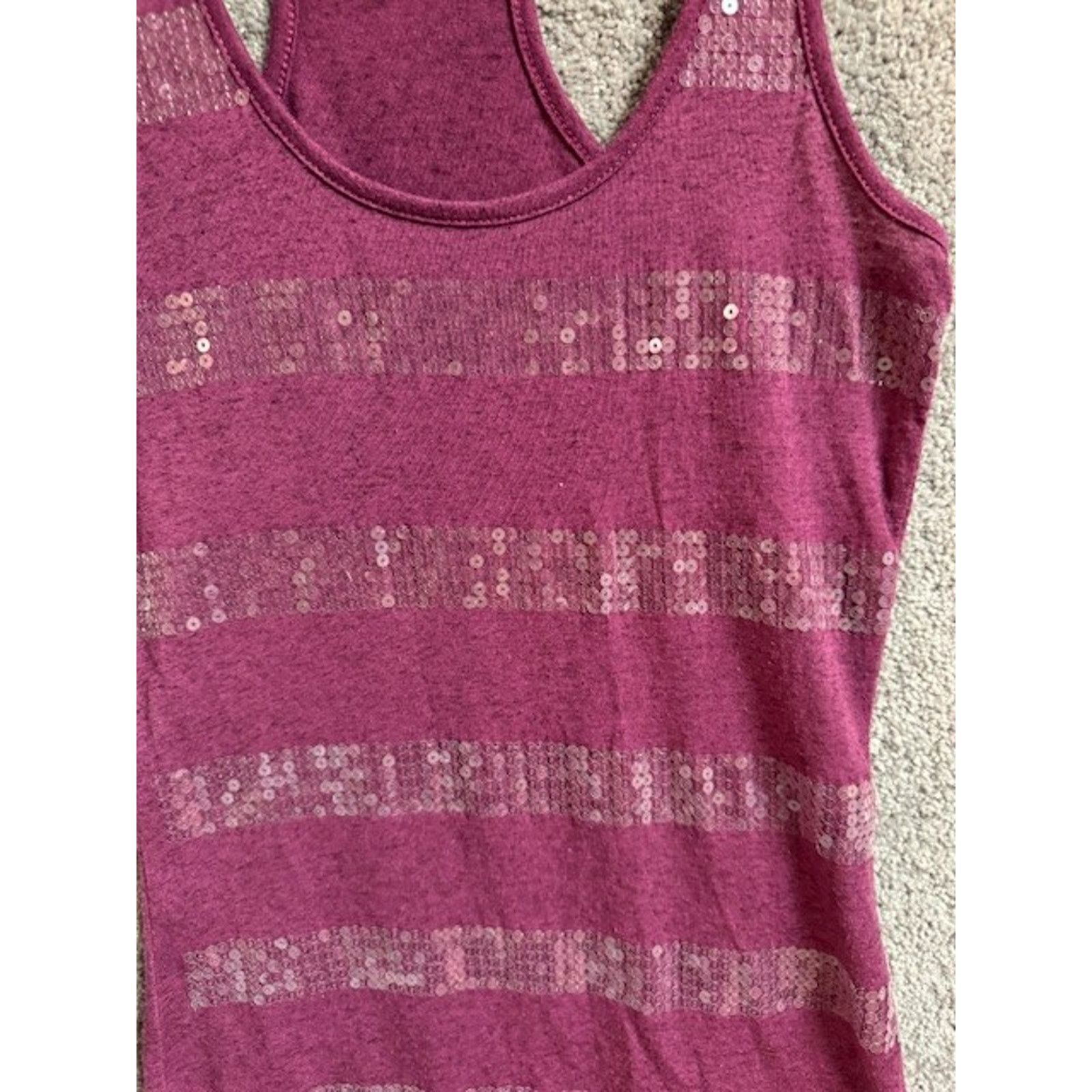 Other Wet Seal Tank Top Women XS Sequins Embellished Fairy 90s Y2K Size XS / US 0-2 / IT 36-38 - 3 Thumbnail