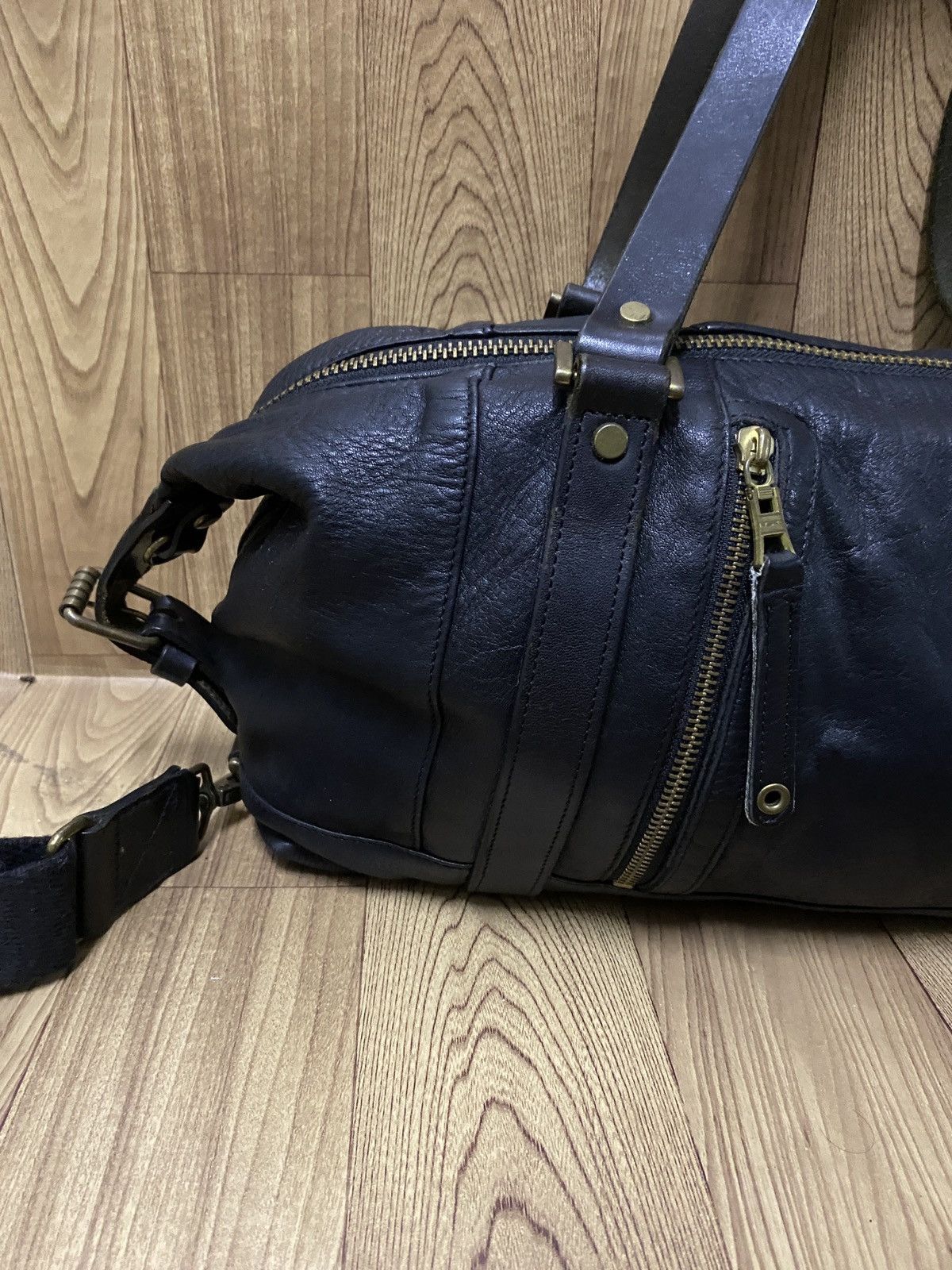 MasterPiece Very Rare Vintage Masterpiece 2Way Boston Leather Bag 2000s Size ONE SIZE - 3 Thumbnail