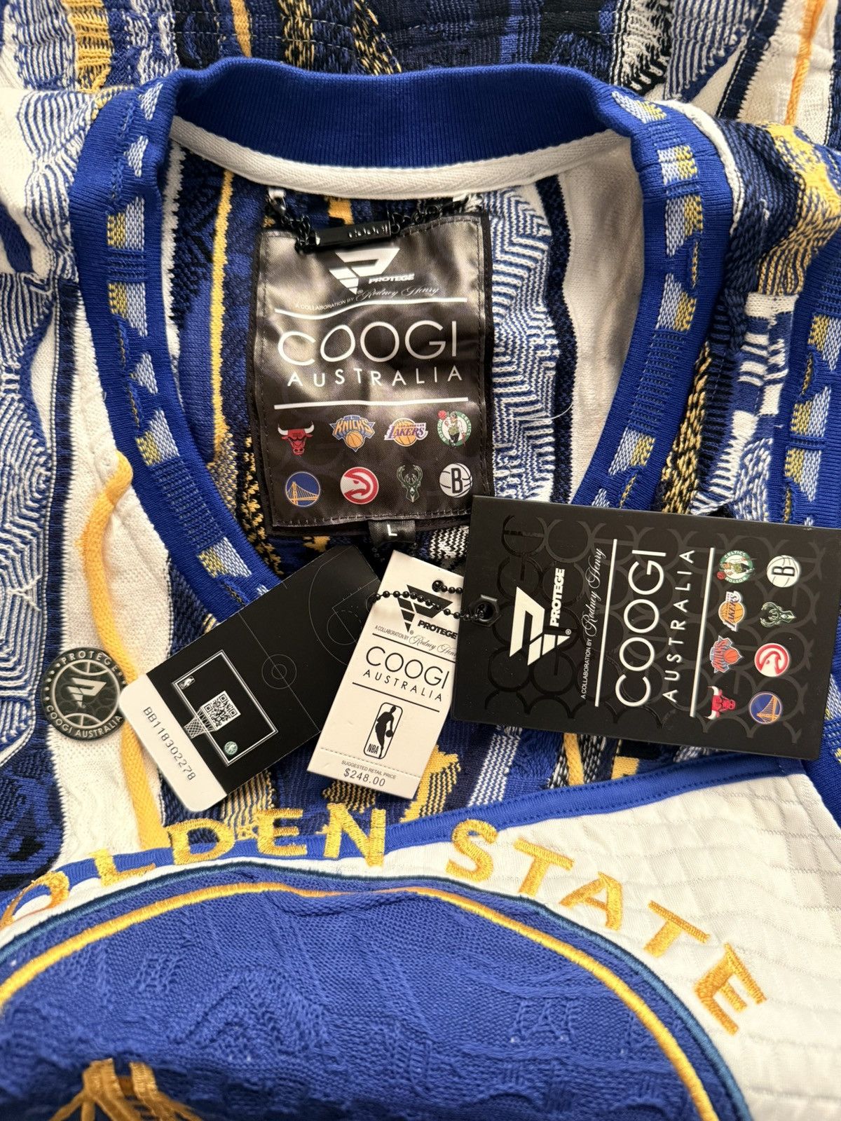 Coogi Coogi NBA Jersey Size US L / EU 52-54 / 3 - 3 Thumbnail