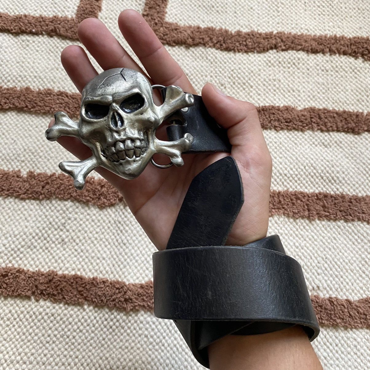 20471120 × If Six Was Nine × Skulls RARE 2000 MONSTER BELT REAL  