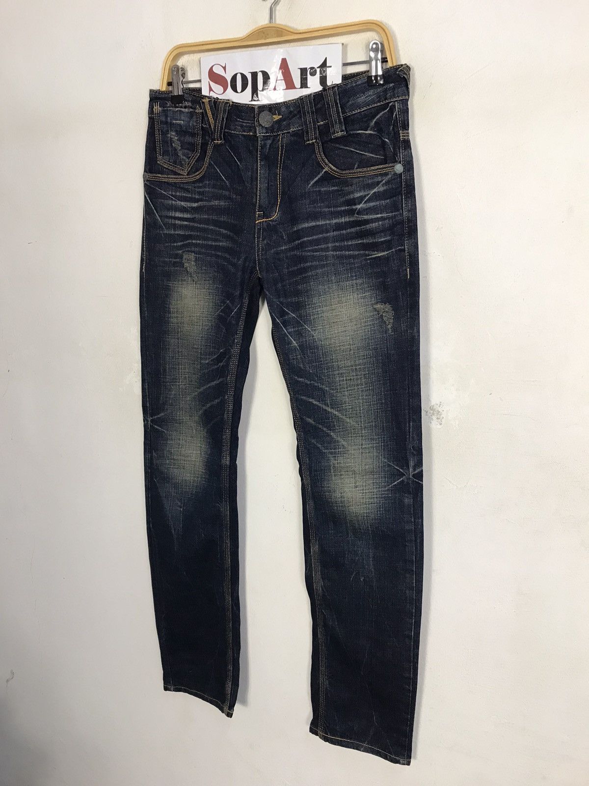 Japanese Brand × Vintage Vintage RedPepper Denim Jeans Zipper Style Size US 31 - 4 Thumbnail