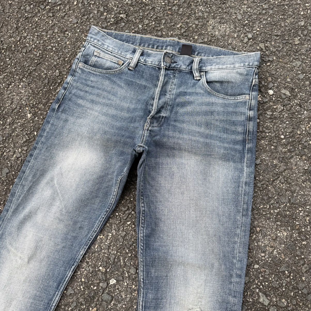 Japanese Brand VINTAGE JAPANESE SKINNY FADED JEAN DENIM PANTS Size US 34 / EU 50 - 6 Thumbnail