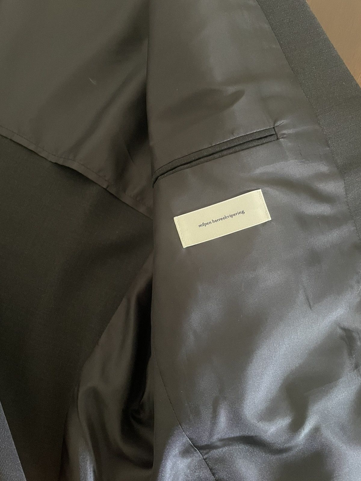 Mfpen Patch Pocket Blazer - Anthracite Size 42R - 3 Thumbnail