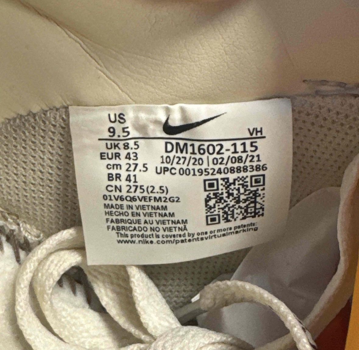 Nike × Off-White Dunk Low Off-White Lot 02/50 Size US 9.5 / EU 42-43 - 6 Thumbnail