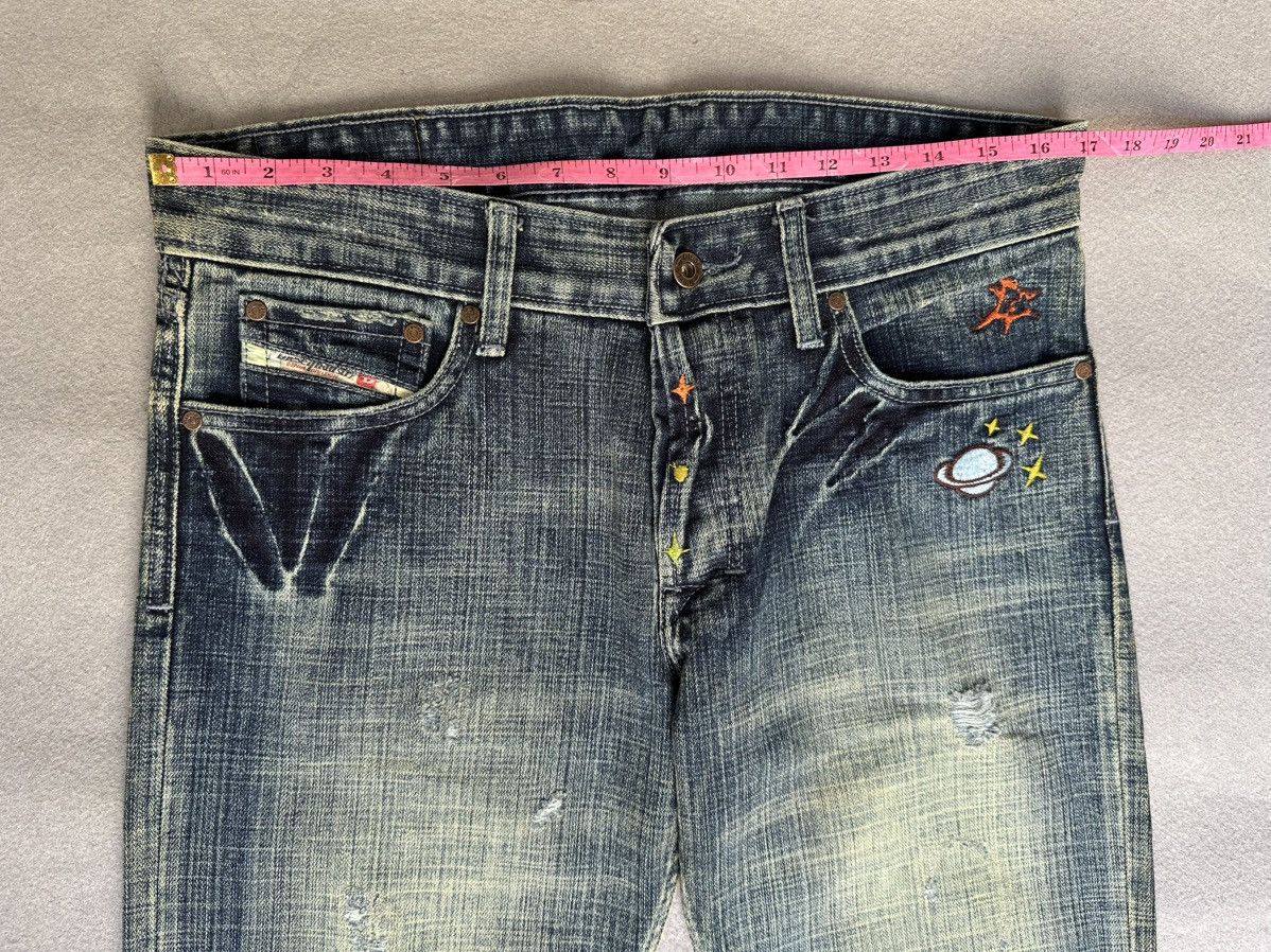 Diesel FLARE Diesel Space Research Center Astronomy Denim Size US 32 / EU 48 - 3 Thumbnail