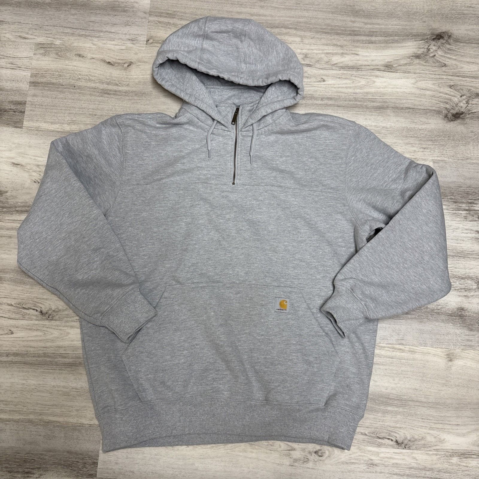 Carhartt Carhartt Rain Defender Hoodie Mens XL Gray Heavyweight Fleec Size US XL / EU 56 / 4 - 4 Thumbnail
