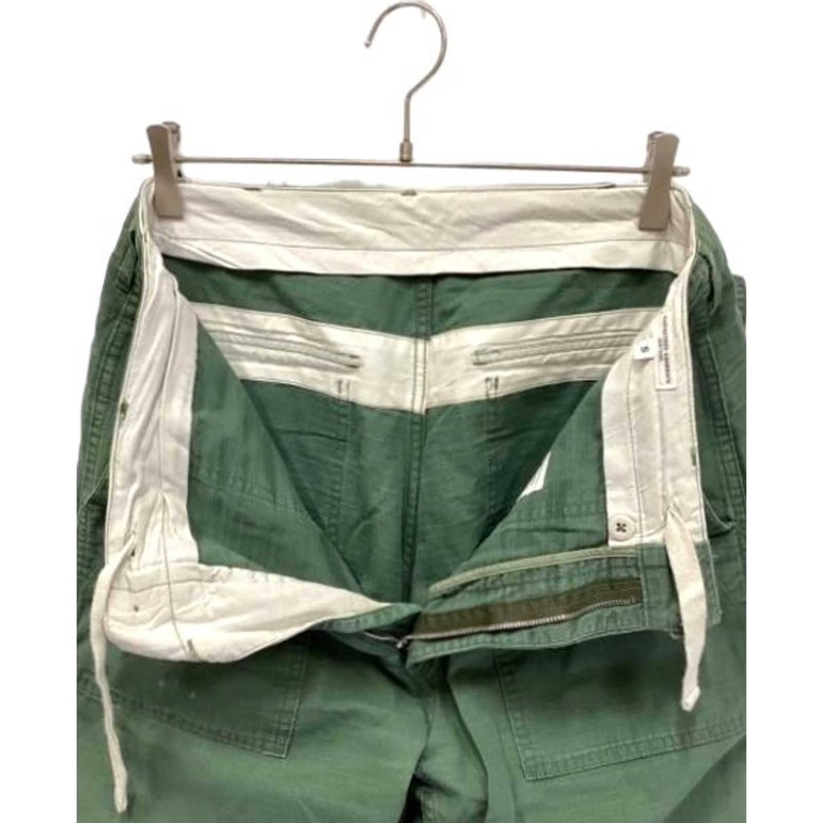 Engineered Garments Engineered Garments REVERSE SATEEN Fatigue Baker Pants Men Green S Used Size US 29 - 7 Thumbnail