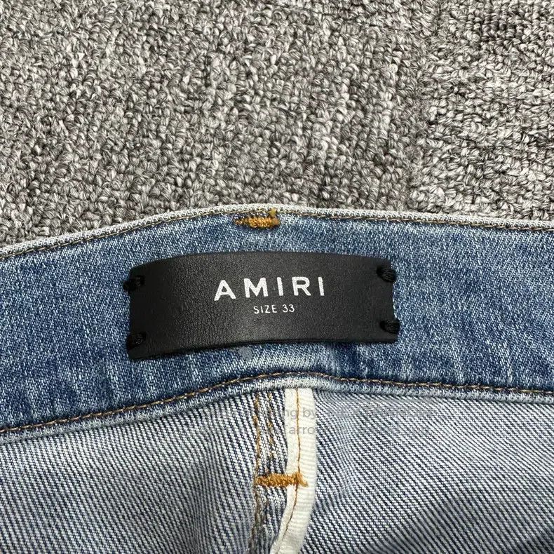 Amiri Amiri Size 33 Kneel-jerk, splatter paint, jeans Size US 33 - 3 Thumbnail