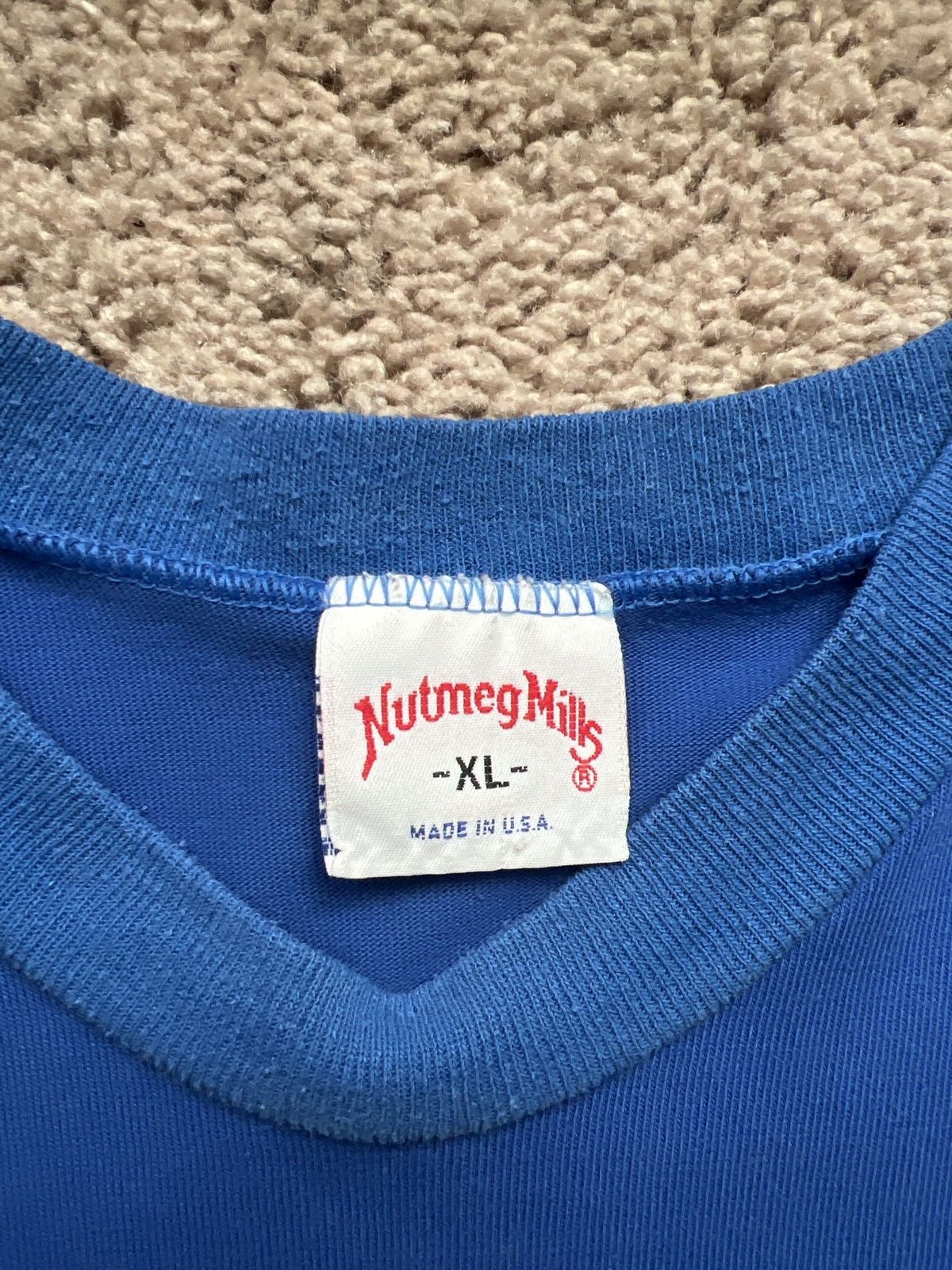 Nutmeg Vintage Nutmeg Mills Dodgers Tee Size US L / EU 52-54 / 3 - 3 Thumbnail