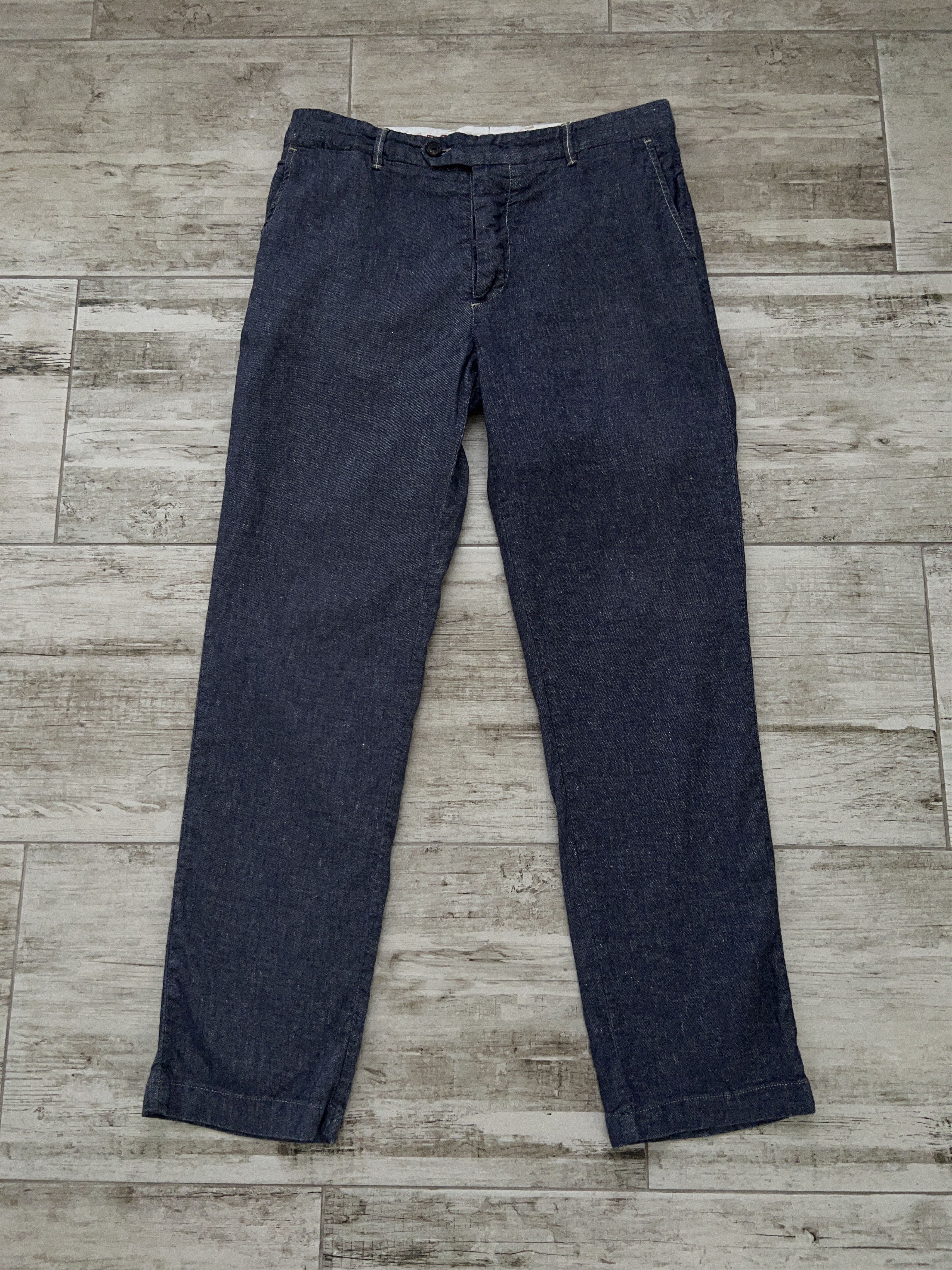 Other REDS 1400 Marine Pants Trousers Military Blue Size M W32 Size US 32 / EU 48 - 1 Thumbnail