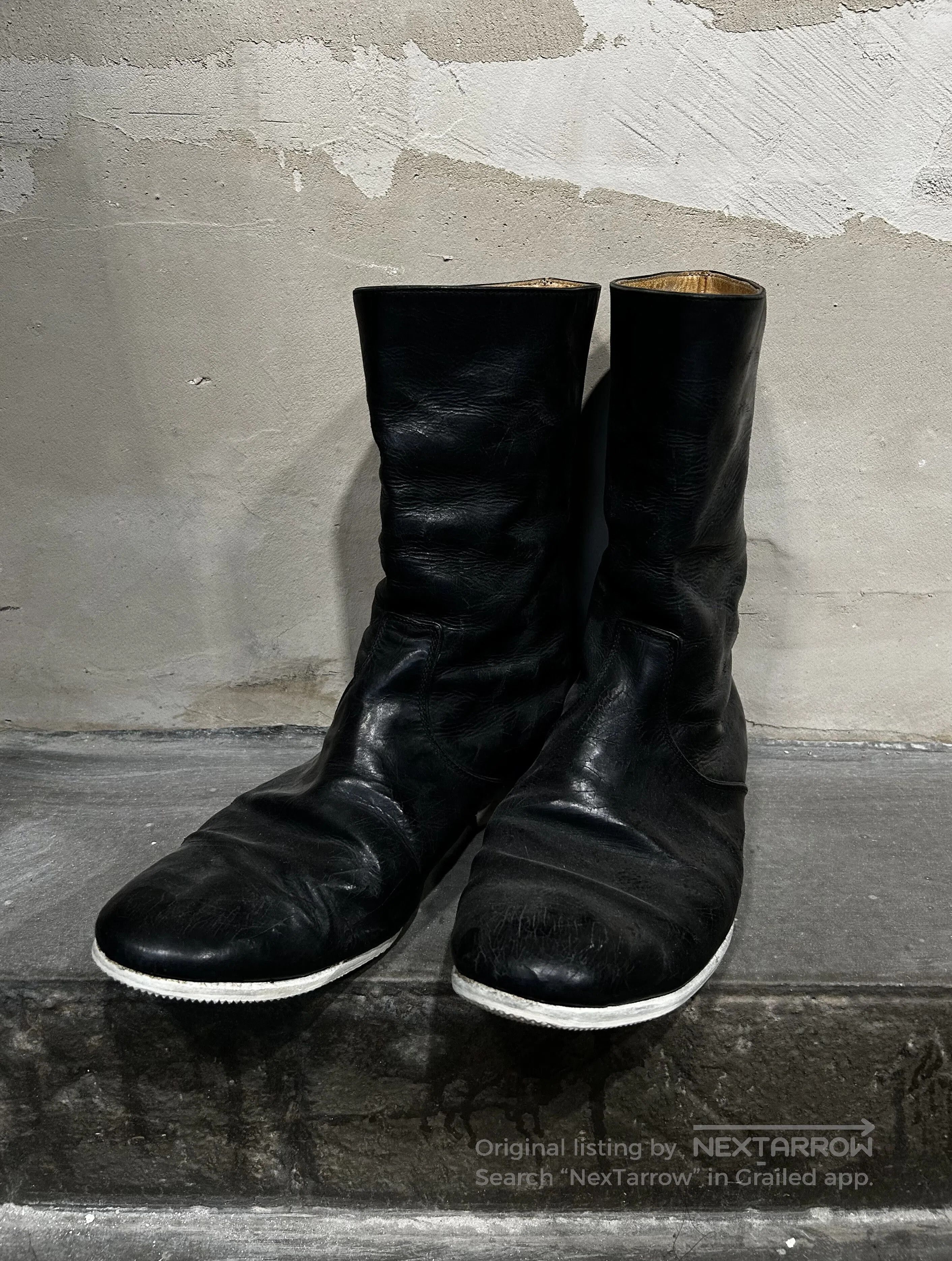 DEN IM by SIKI IM Number (N)ine 2002ss Modern Age Leather Boots. Size US 8 / EU 41 - 2 Thumbnail