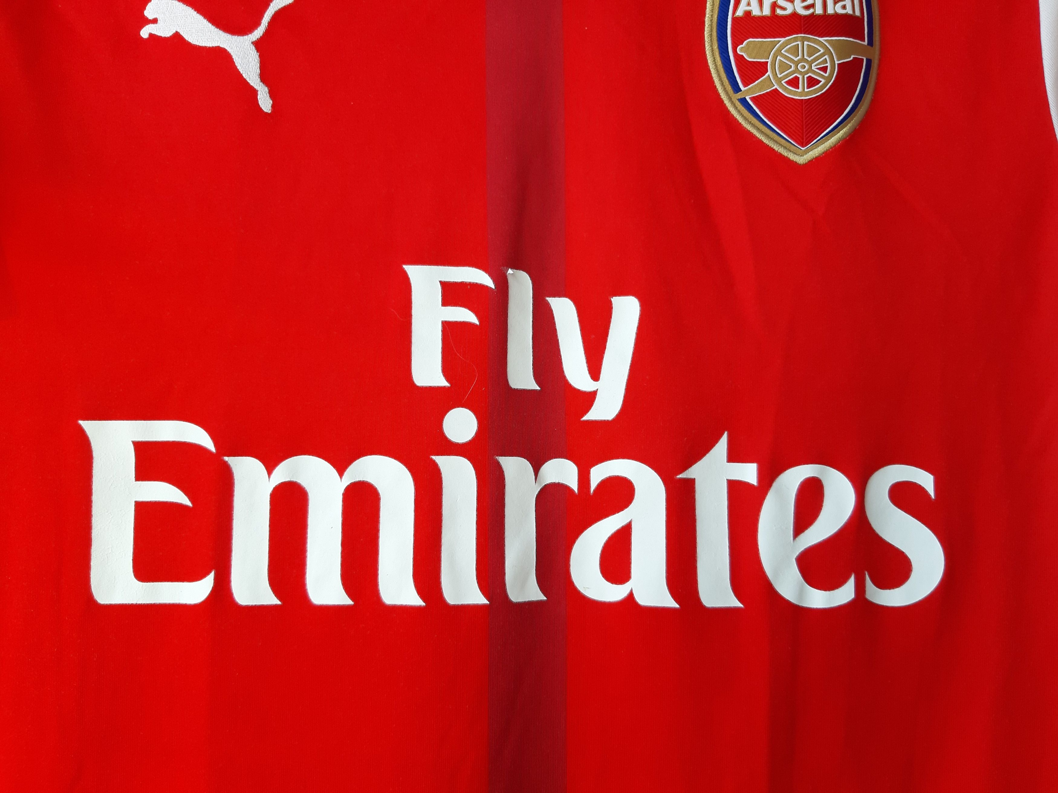 Puma 2016-17 Arsenal Puma Home Shirt Size US M / EU 48-50 / 2 - 3 Thumbnail