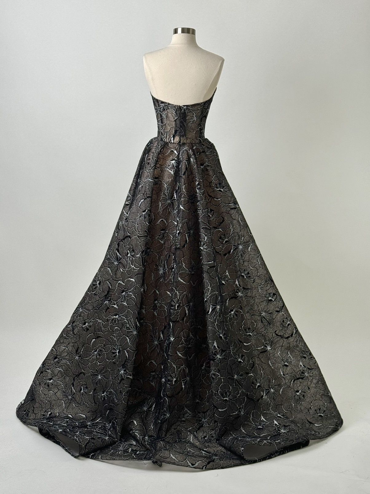 Other Brand New US 8 Anna Augusta Black Maxi Evening Dress Size M / US 6-8 / IT 42-44 - 11 Thumbnail