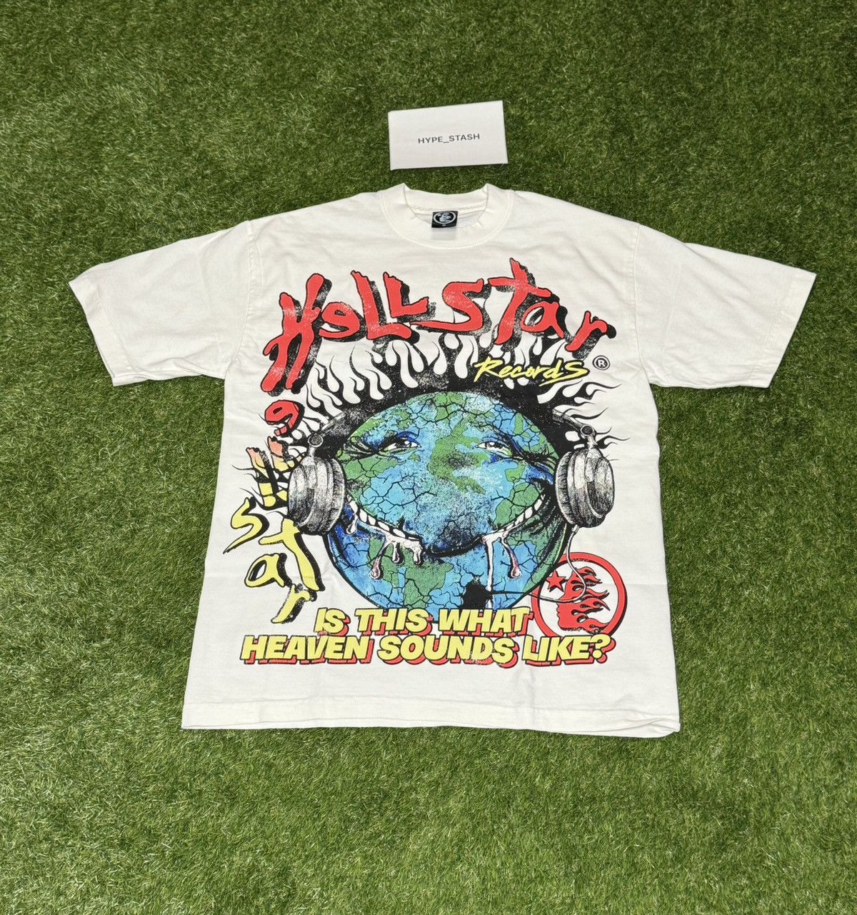 HELLSTAR グラフィック Tシャツ 半袖 Heaven On Earth/関送無料 Hellstar Studios Heaven on Earth Short Sleeve Tee Shirt