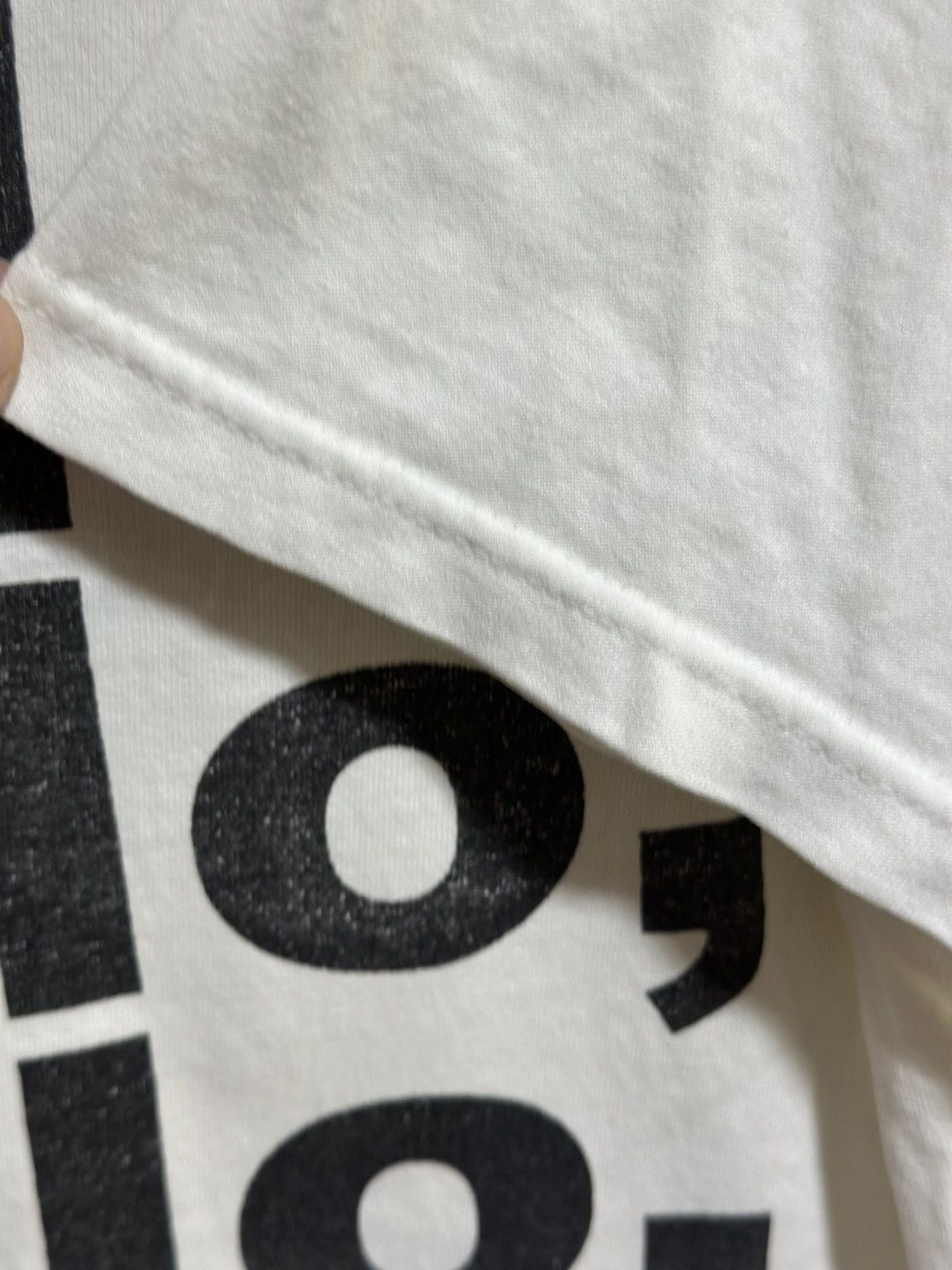 Vintage Thrashed Vintage Hello How Low Tee Size US L / EU 52-54 / 3 - 4 Thumbnail