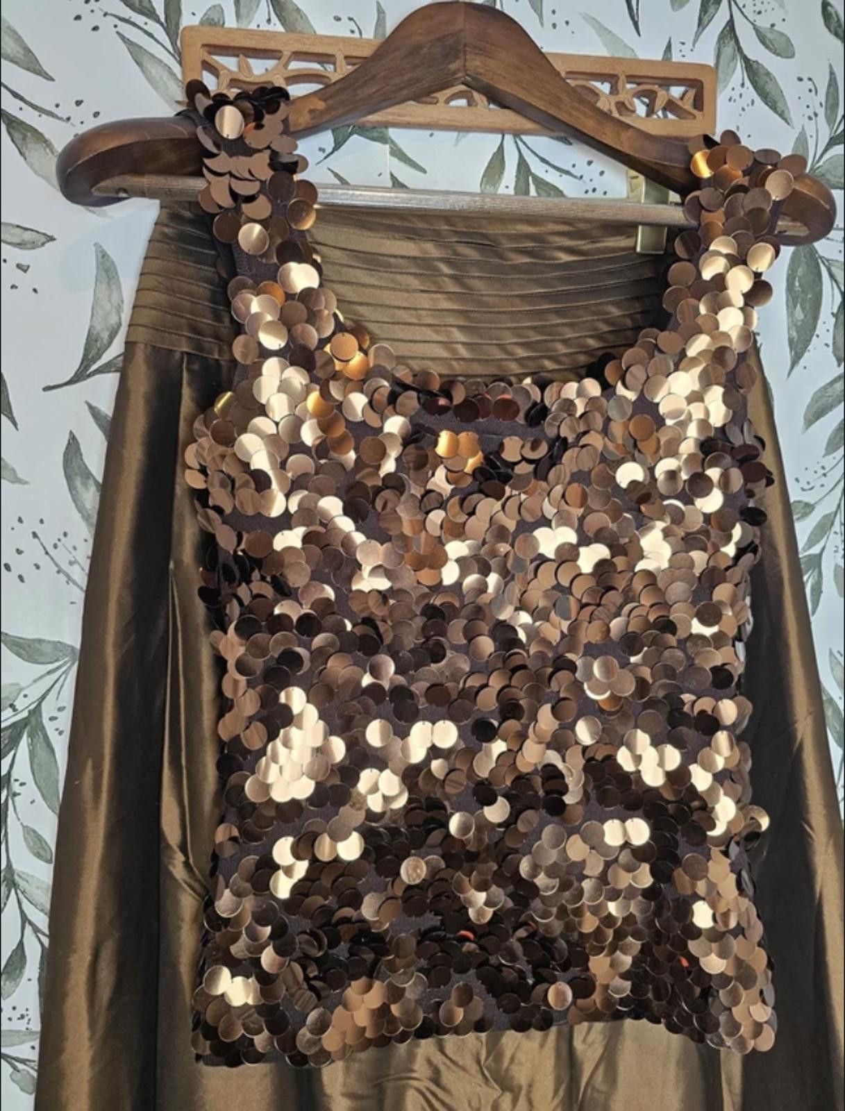 Other Adrienne Vittadini Dress Brown Womens Size XS 2-Piece Size XS / US 0-2 / IT 36-38 - 1 Thumbnail