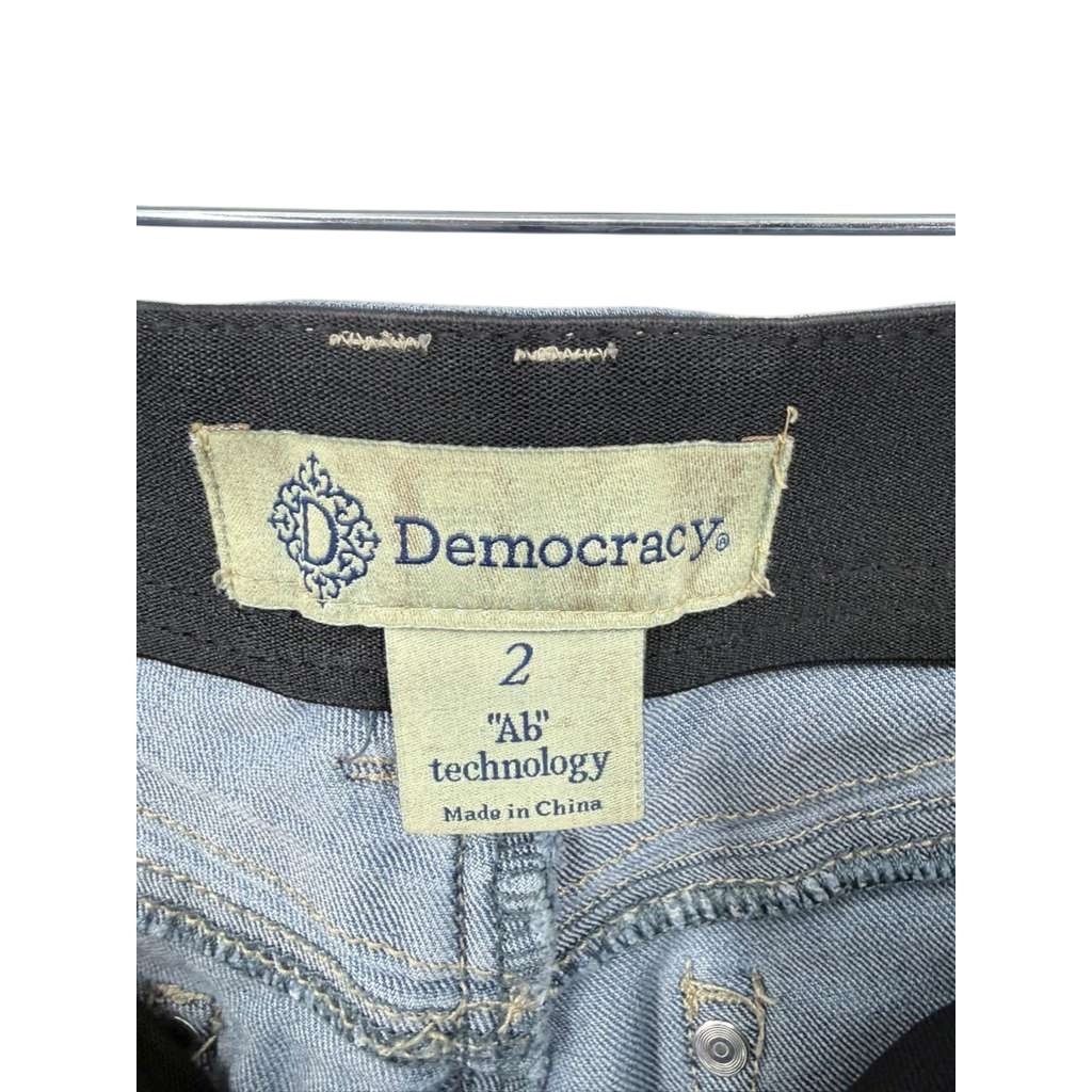 Other Democracy Skinny Jeans - Medium Wash Stretch - Size 2 Size 26" / US 2 / IT 38 - 6 Thumbnail