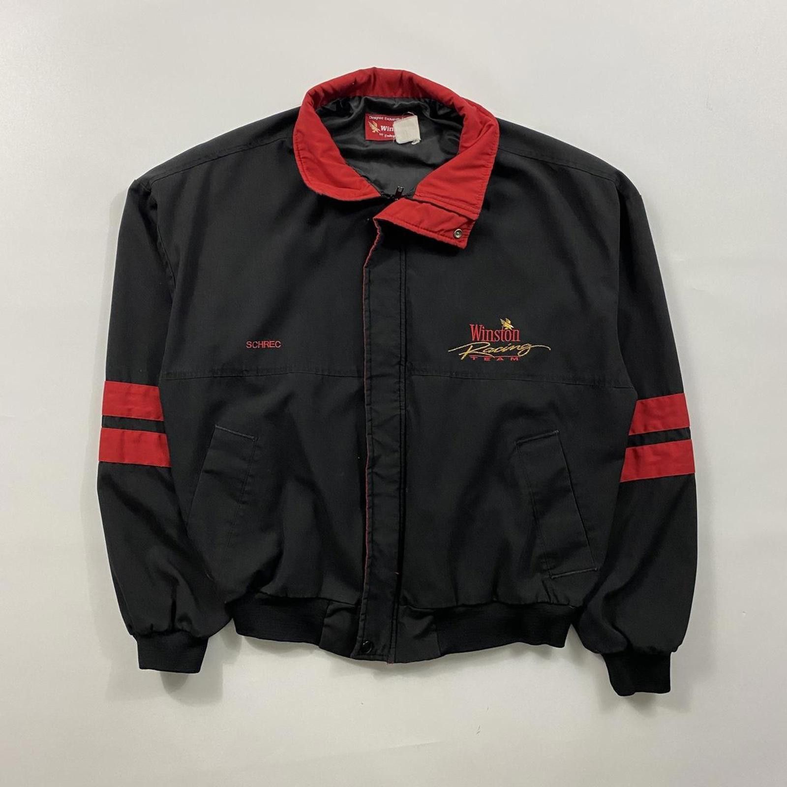 Harry Winston Vintage 80s 90s Winston NASCAR Racing Jacket Size US L / EU 52-54 / 3 - 1 Thumbnail
