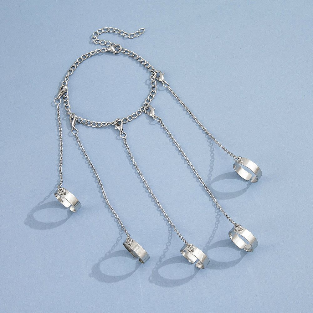 Jewelry Retro Bracelet Y2K Punk Chain Gotch Bracelets Chains Size ONE SIZE - 3 Thumbnail