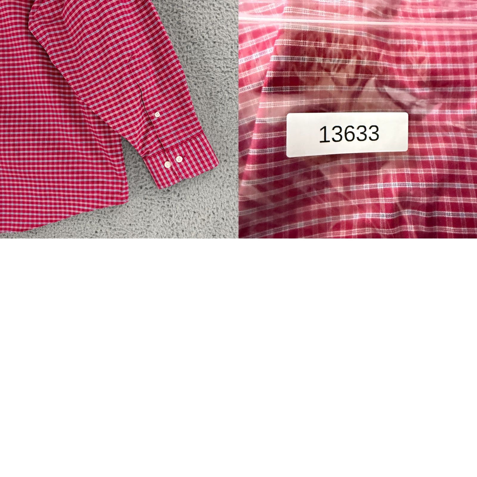 Brooks Brothers Brooks Brothers 1818 Button-Down Shirt Mens XL Red Plaid Long Sleeve Cotton Size US XL / EU 56 / 4 - 9 Thumbnail