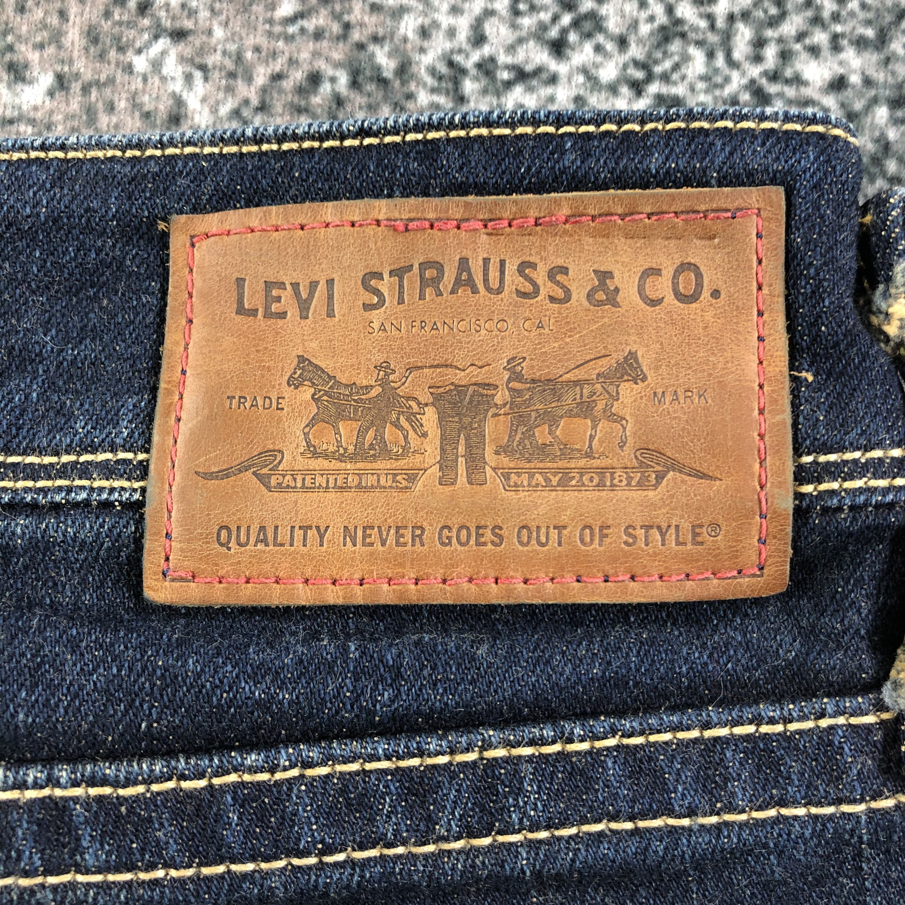 Levi's Vintage Levis 552 Jeans Dark Wash Denim KJ1854 Size 28" / US 6 / IT 42 - 5 Thumbnail