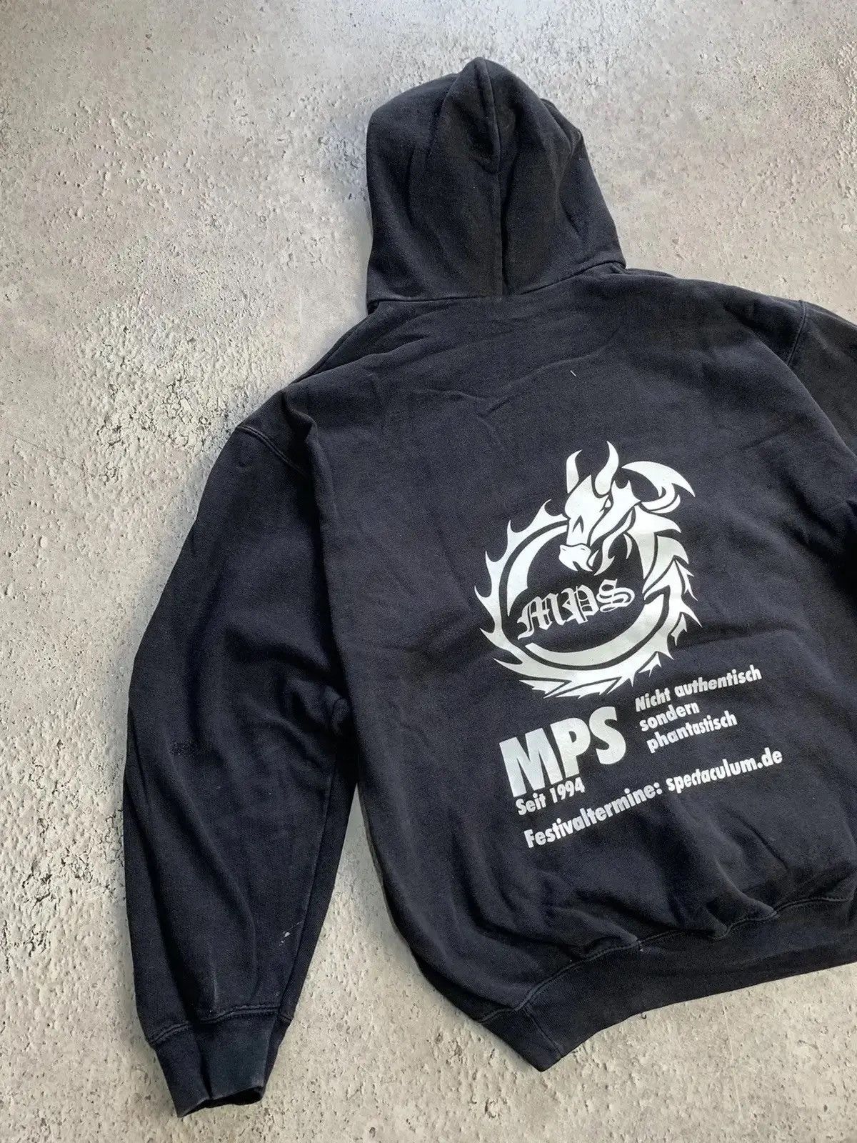 Band Tees × Vintage Hoodie mittelalterlich phantasie spectaculum MPS 1994 Size US M / EU 48-50 / 2 - 7 Thumbnail