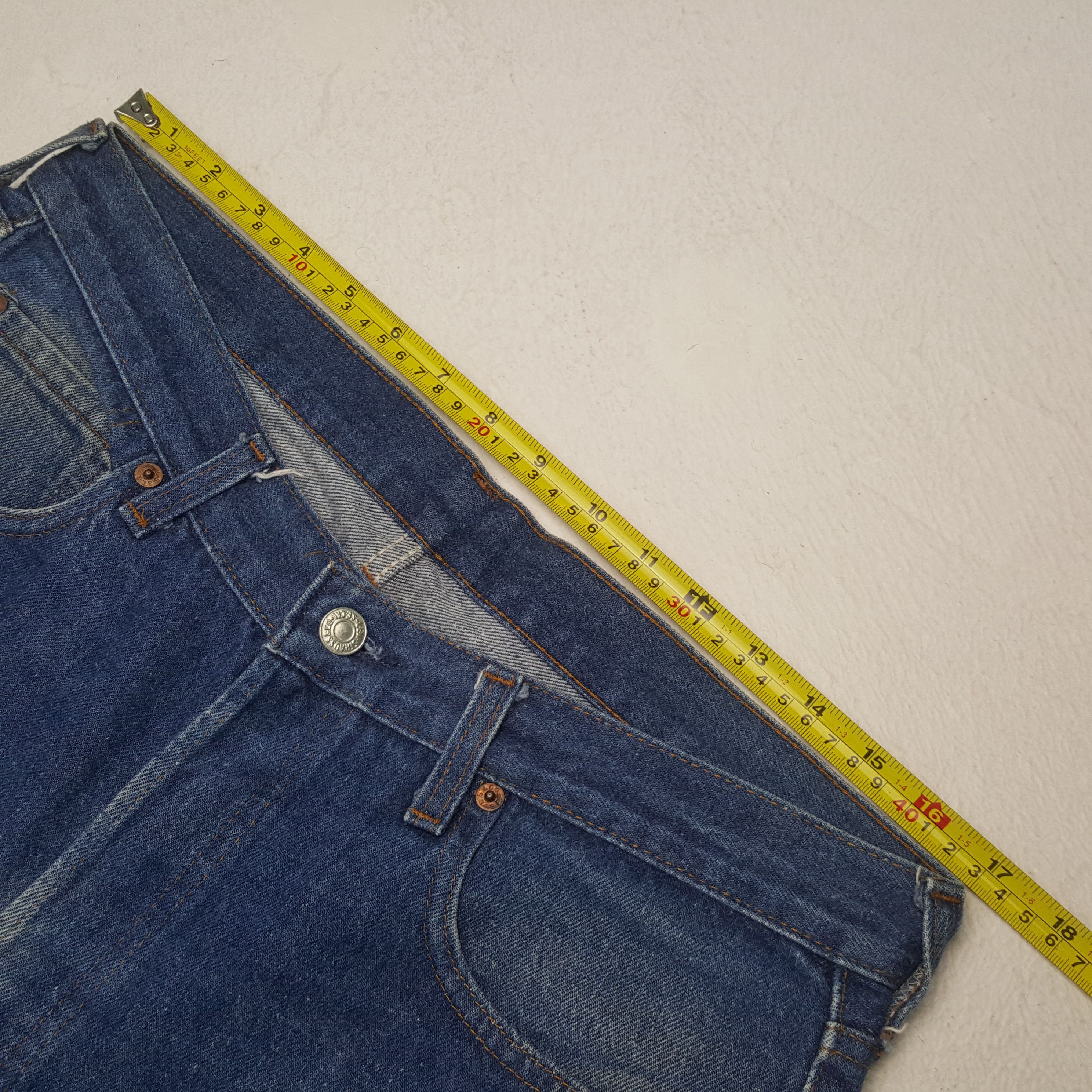 Levi's Vintage 90's Levi's 501 Made In USA Jeans RR17 Size US 34 / EU 50 - 7 Thumbnail