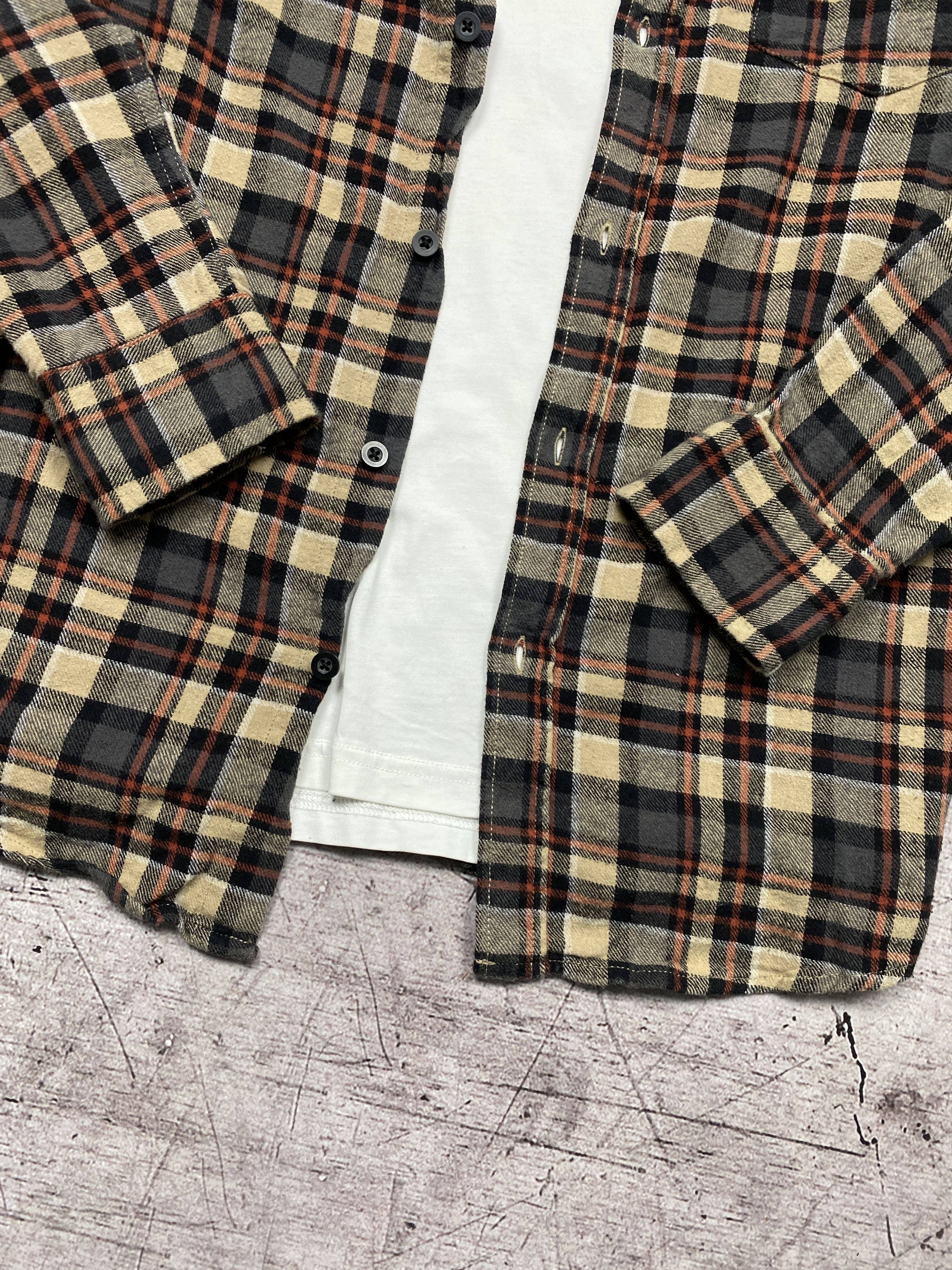 Flannel × Vintage Flannel Vintage Mens Plaid Shirt Size US S / EU 44-46 / 1 - 3 Thumbnail