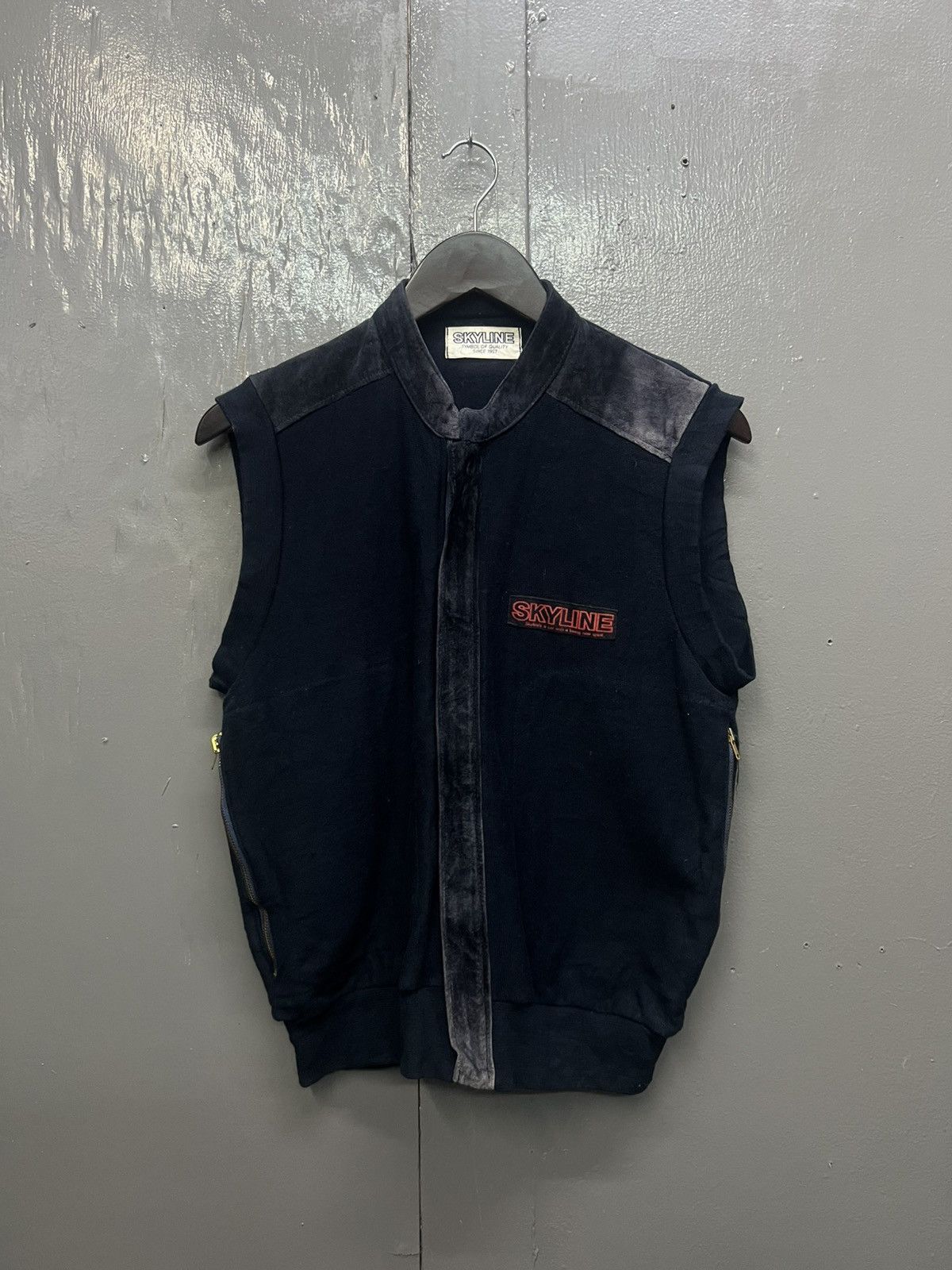 Japanese Brand Skyline Zipper Vest Size US S / EU 44-46 / 1 - 2 Thumbnail