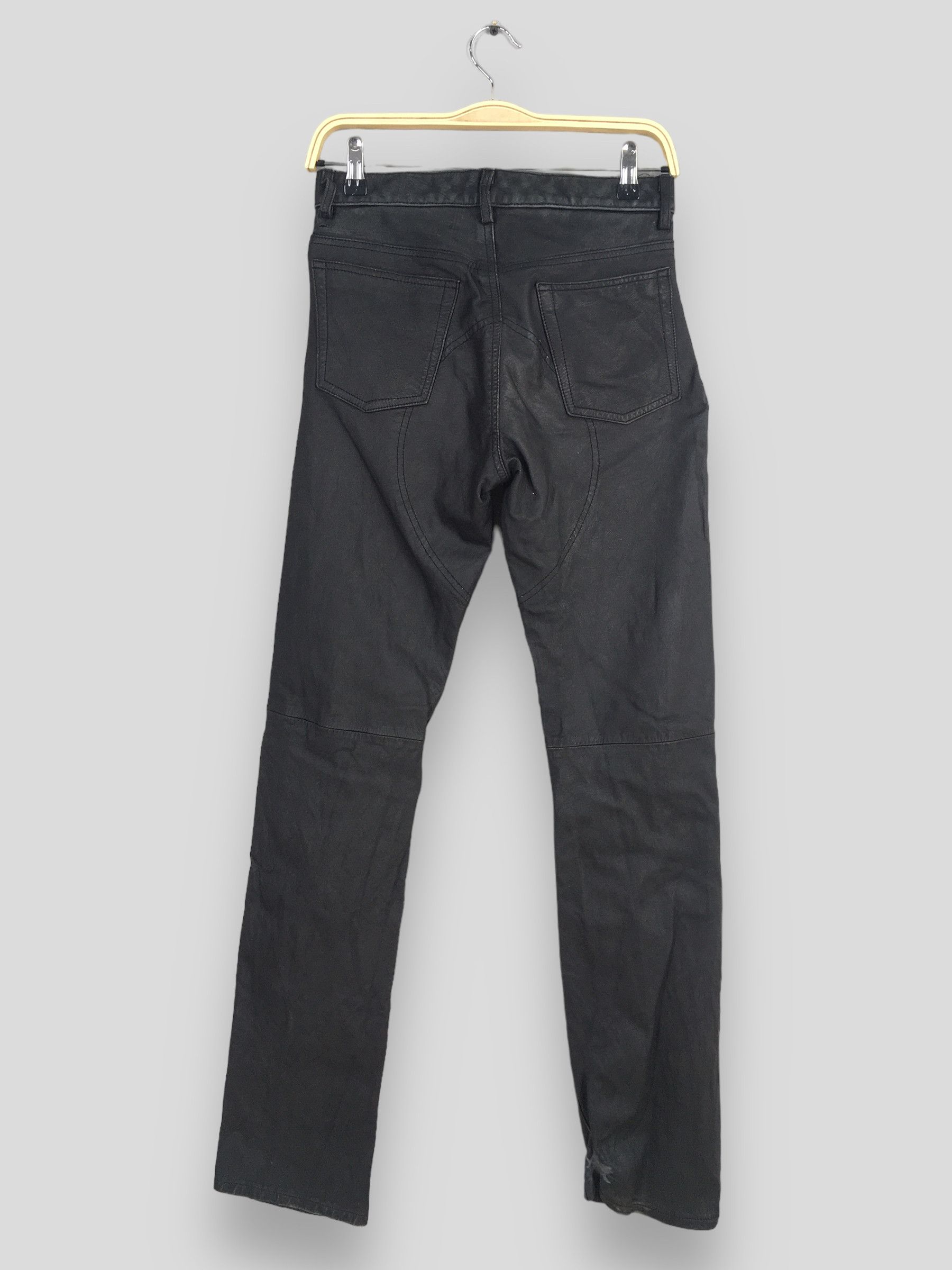 Harley Davidson Size 26x33 Vintage 90s Harley Davidson Leather Pants S1426 Size 26" / US 2 / IT 38 - 8 Thumbnail
