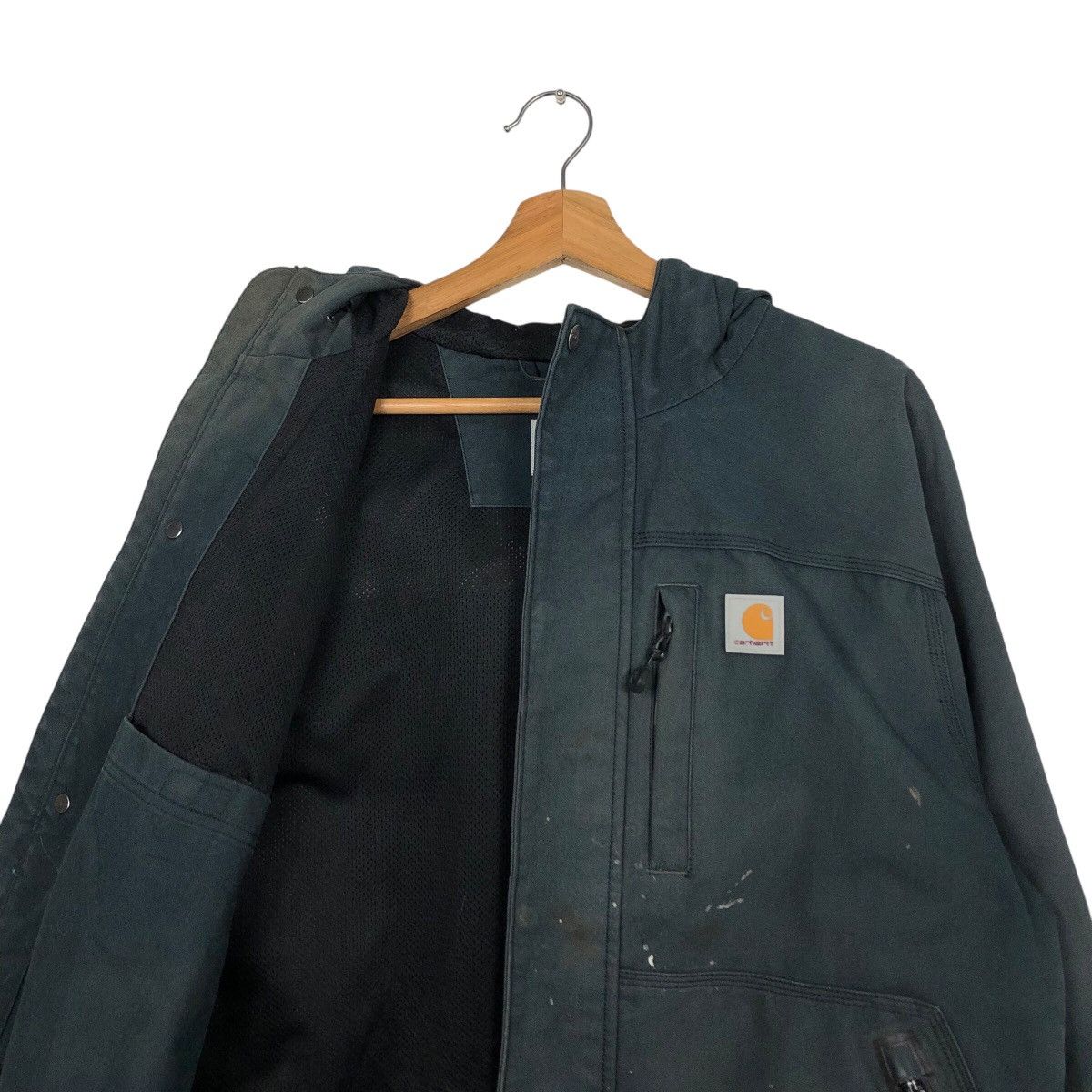 Carhartt 📌Vintage Chore Worker Jacket Carhartt Zipper Detroit Size US M / EU 48-50 / 2 - 15 Thumbnail