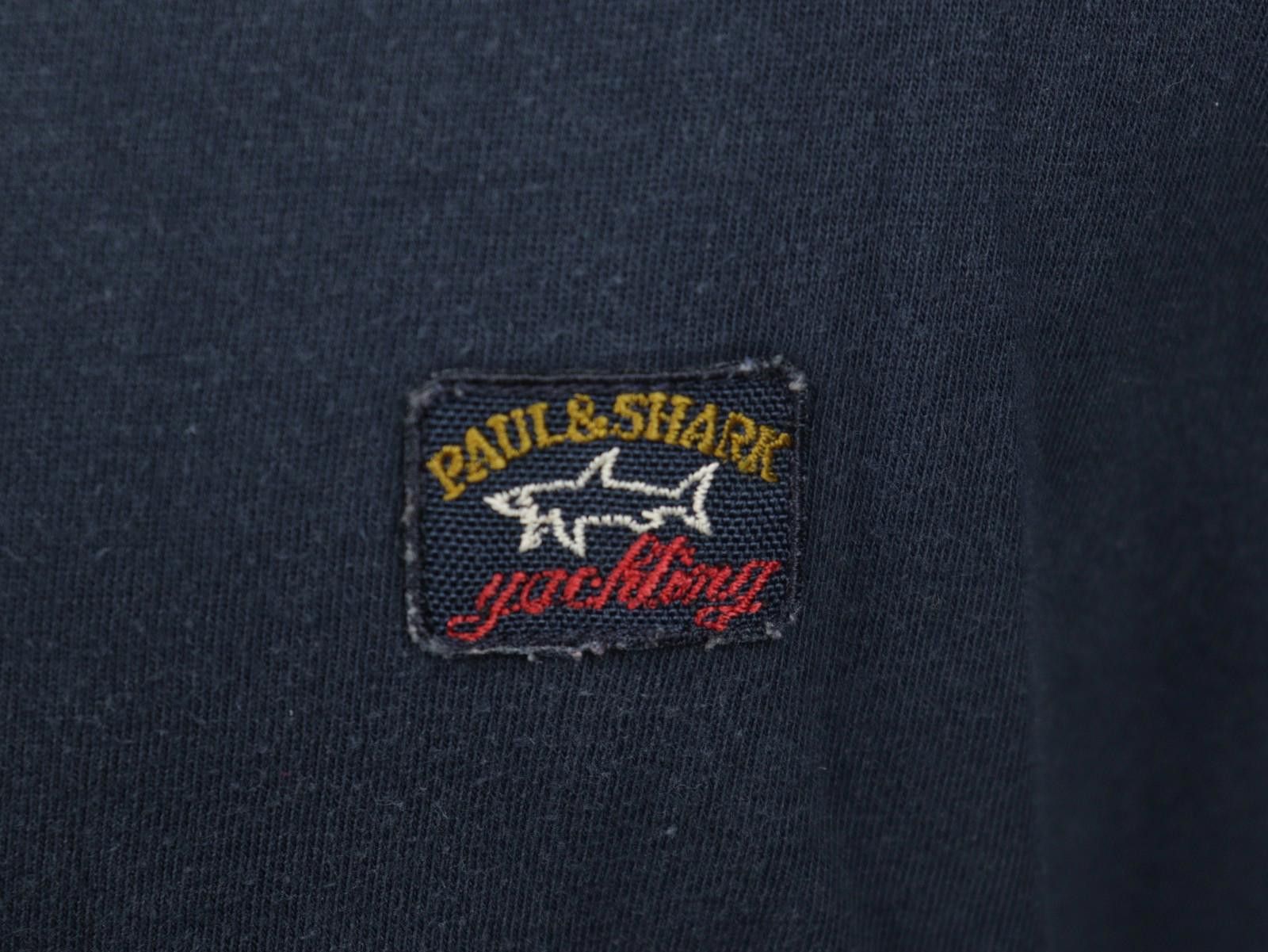 Paul & Shark Paul & Shark Blue 100% Cotton Pullover Tee Shirt Size XL Size US XL / EU 56 / 4 - 5 Thumbnail