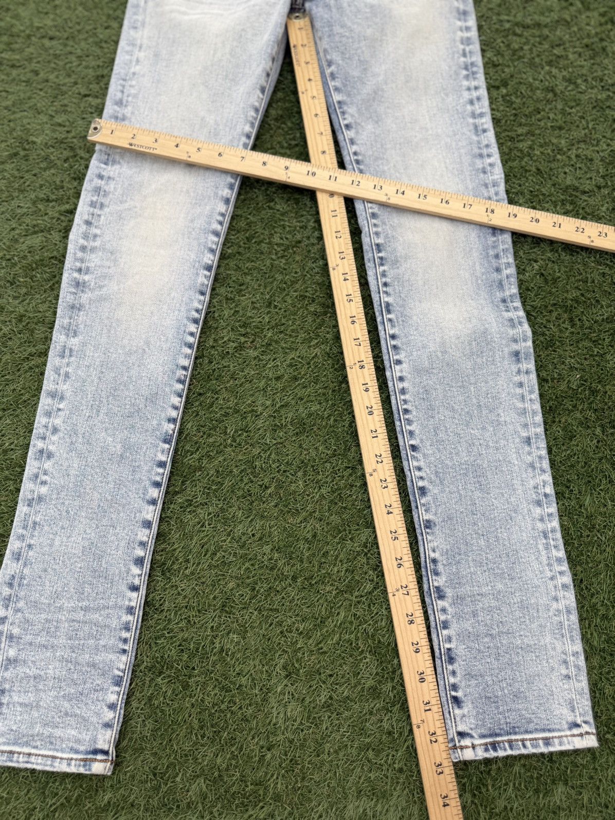 Amiri Amiri Blue Regular Jeans Size 29 Skinny (NEW) 100% Authentic Size US 29 - 18 Thumbnail