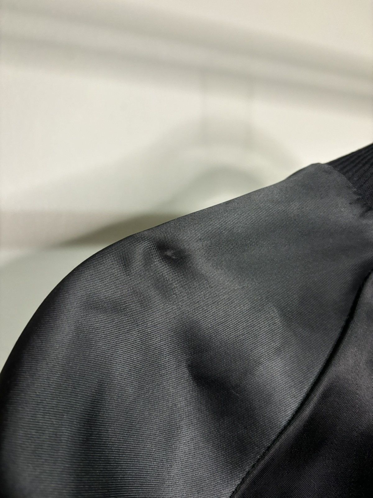 Vintage Vintage 1970s Black Nylon Varsity Jacket Size US S / EU 44-46 / 1 - 9 Thumbnail