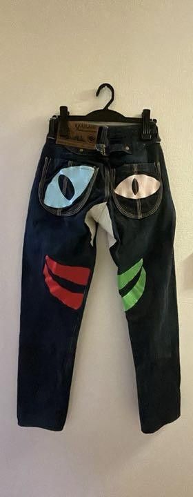 image of Evisu Yamane Denim Pants Indigo Cotton 27 X 34, Men's (Size 26)