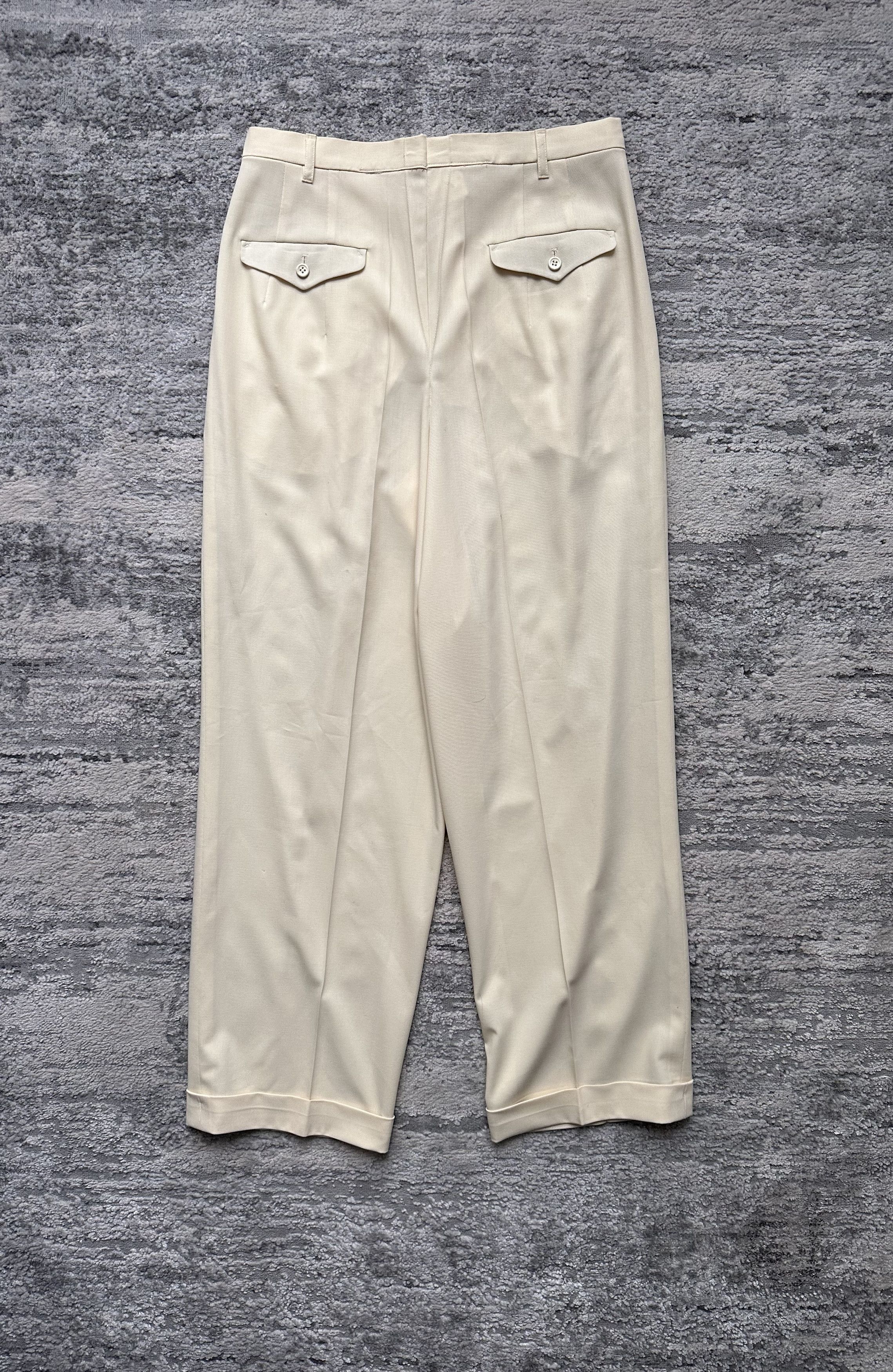 Jil Sander Jil Sander butter yellow pants vintage rare Size 25" / US 0 / IT 36 - 10 Thumbnail