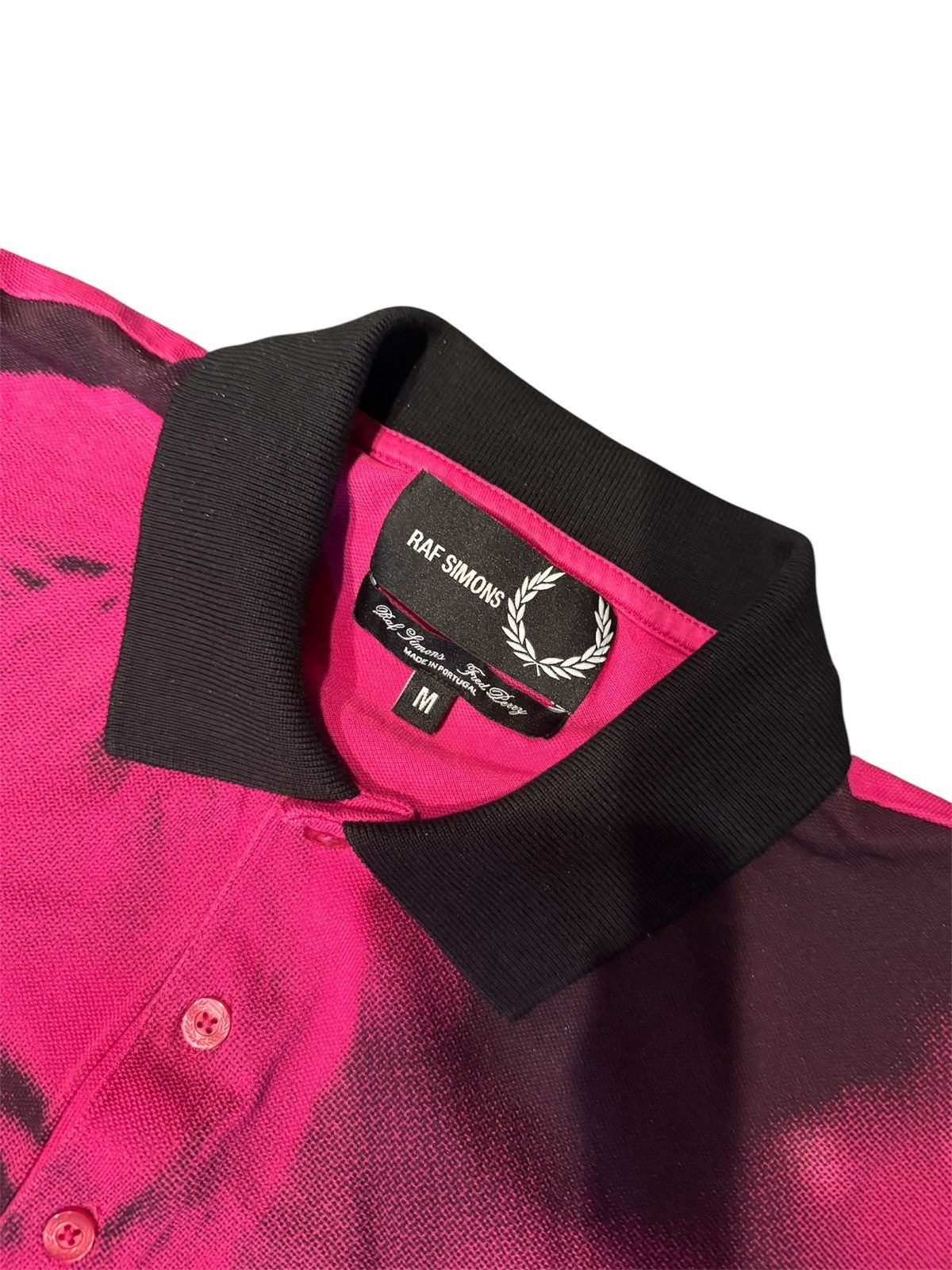 Fred Perry × Raf Simons AW18 “Faces” Polo Size US M / EU 48-50 / 2 - 3 Thumbnail