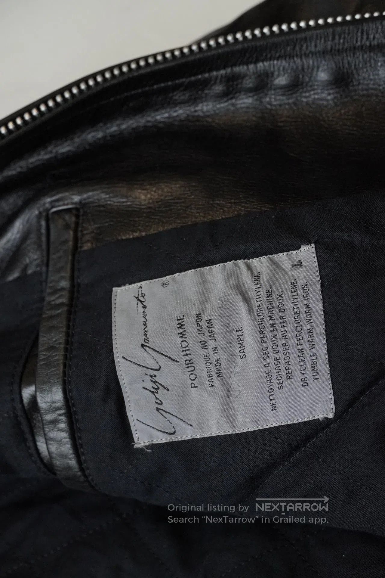 Yohji Yamamoto yohji yamamoto 1991 flower leather jacket. Size US L / EU 52-54 / 3 - 6 Thumbnail