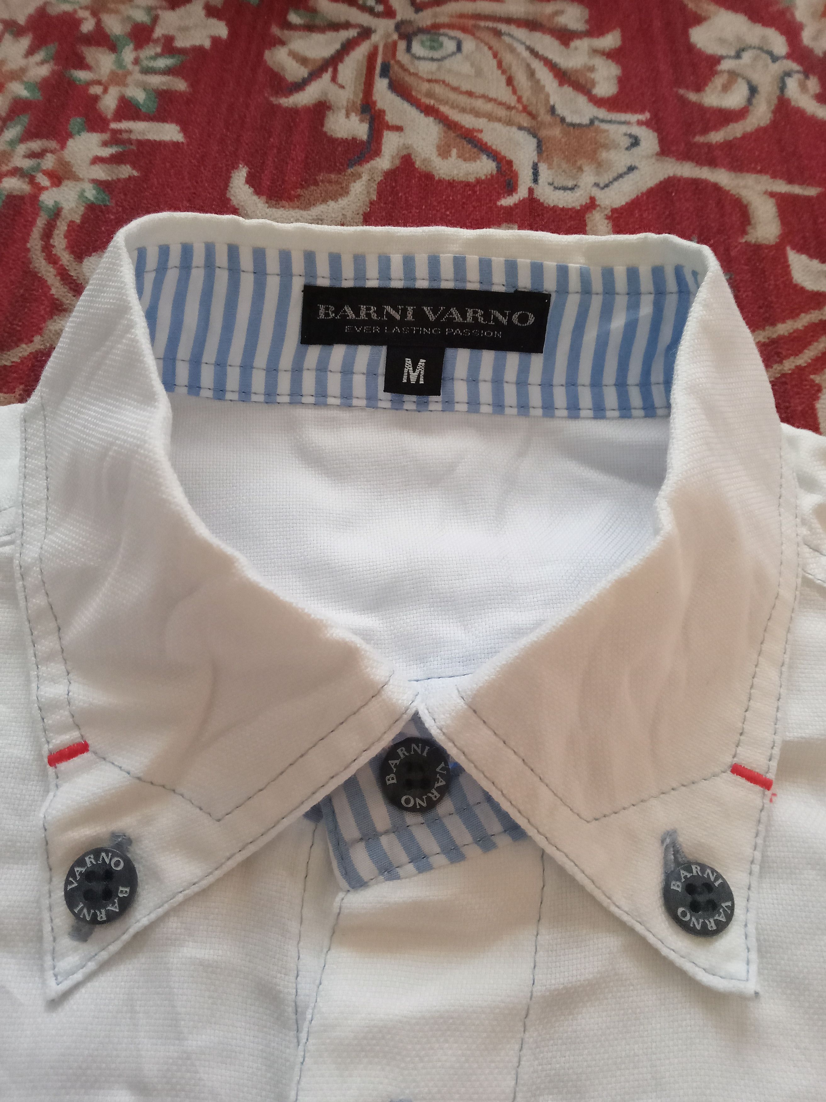 Japanese Brand Barni Varno Button up Shirt Size US M / EU 48-50 / 2 - 3 Thumbnail