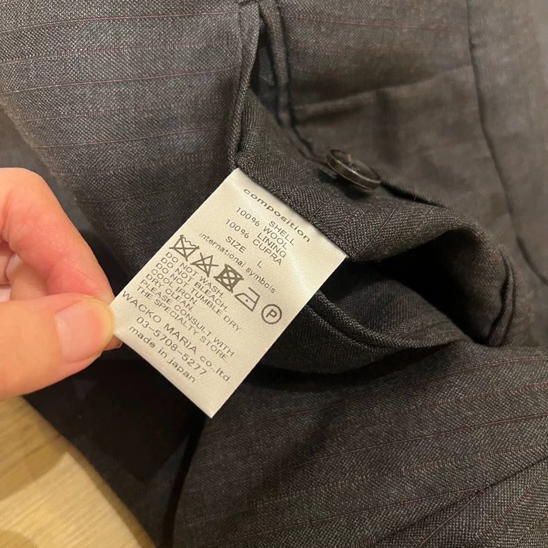 Wacko Maria WACKO MARIA SizeL Dress pants (almost new) WACKO MARIA Guil Size US 30 / EU 46 - 6 Thumbnail