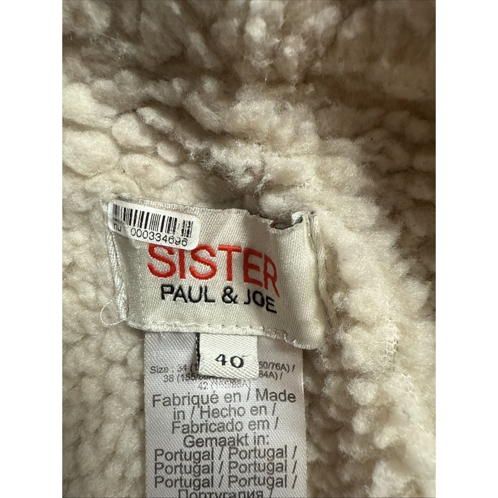 Paul & Joe Paul & Joe Sister Peterson Denim Flannel Shirt Faux Sherling Size L / US 10 / IT 46 - 3 Thumbnail
