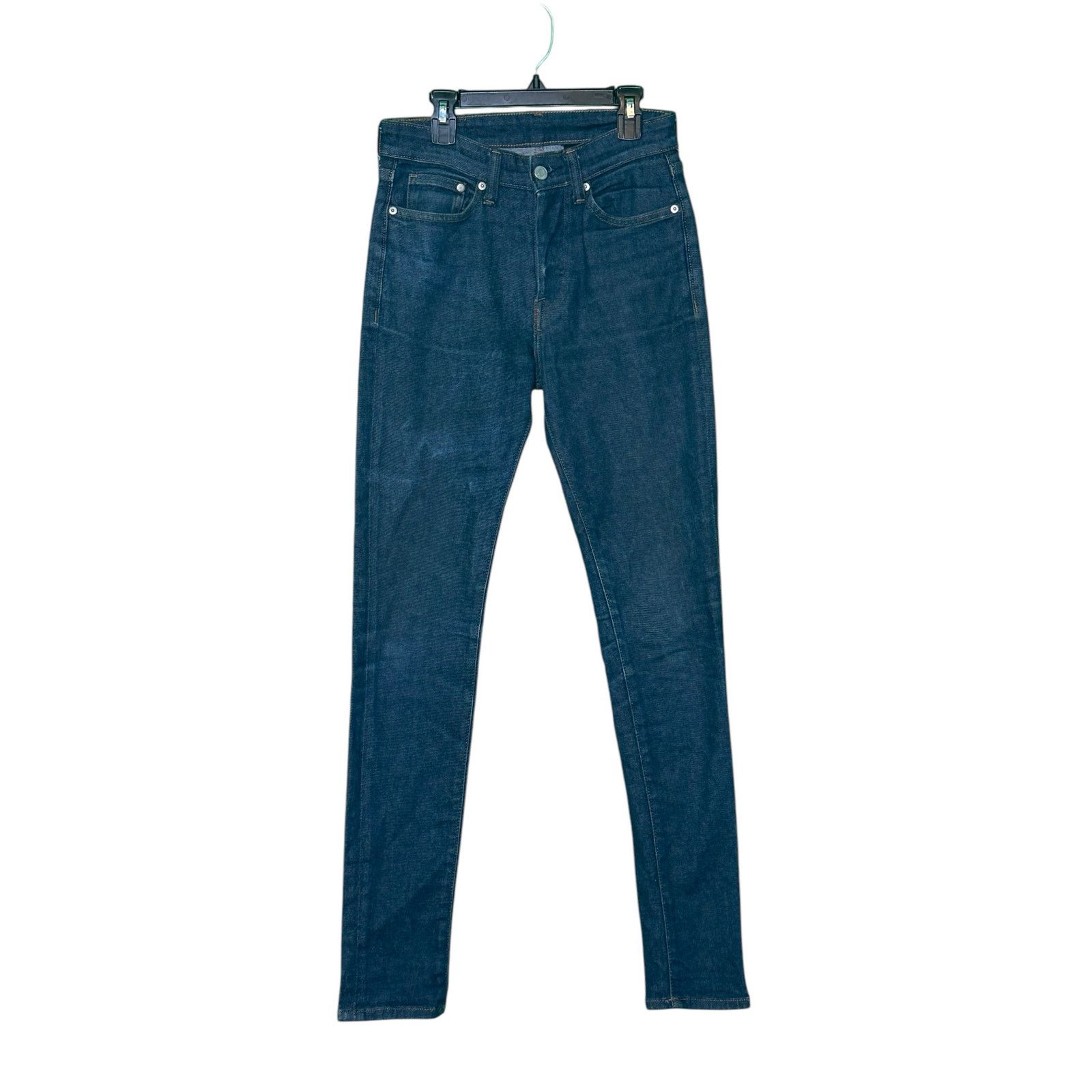 H&M H&M Denim blue dark wash skinny jeans size 28 Size 27" / US 4 / IT 40 - 7 Thumbnail